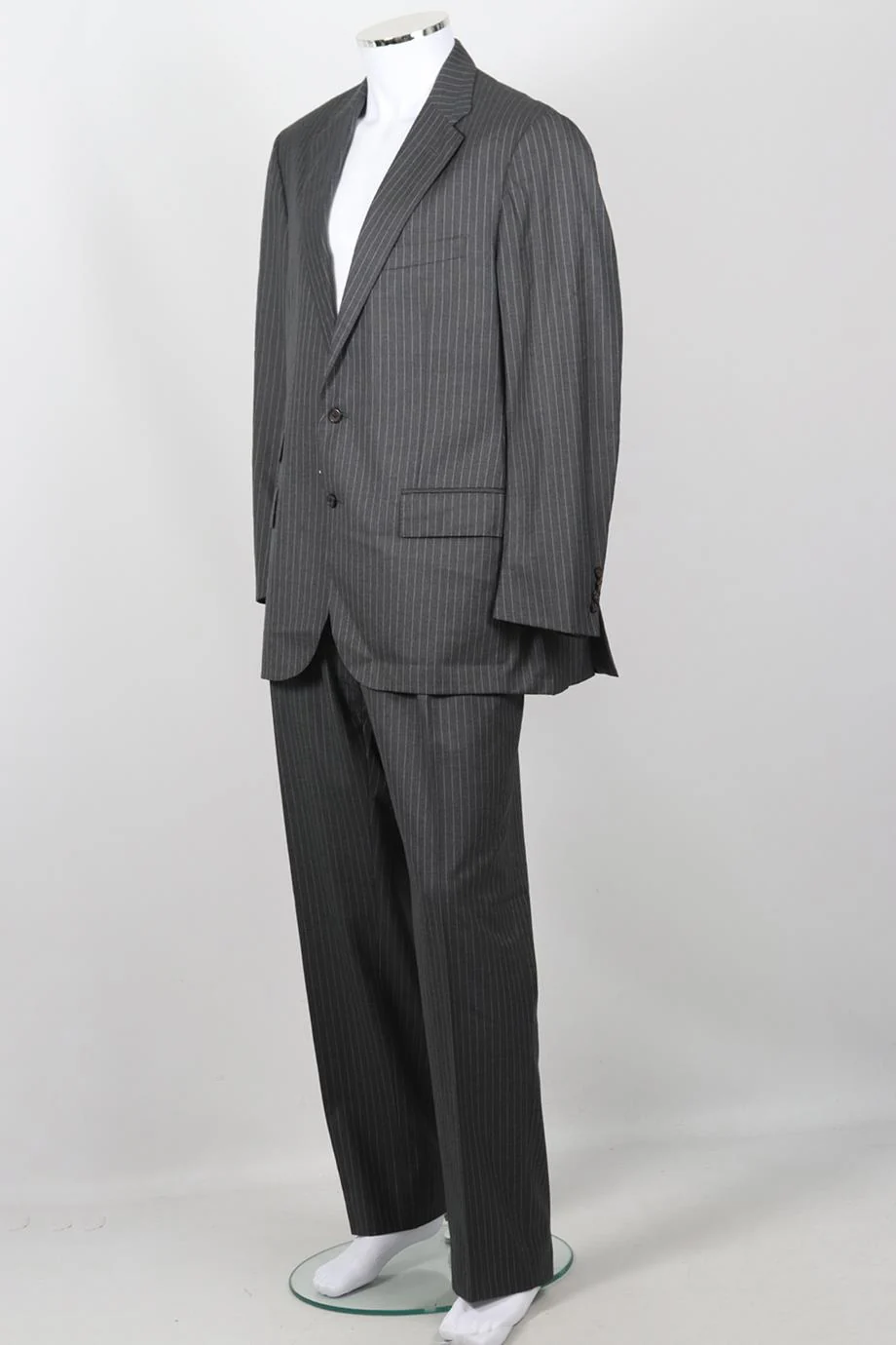 RALPH LAUREN MEN'S STRIPED WOOL SUIT FR 44 UK 36 - Image 3