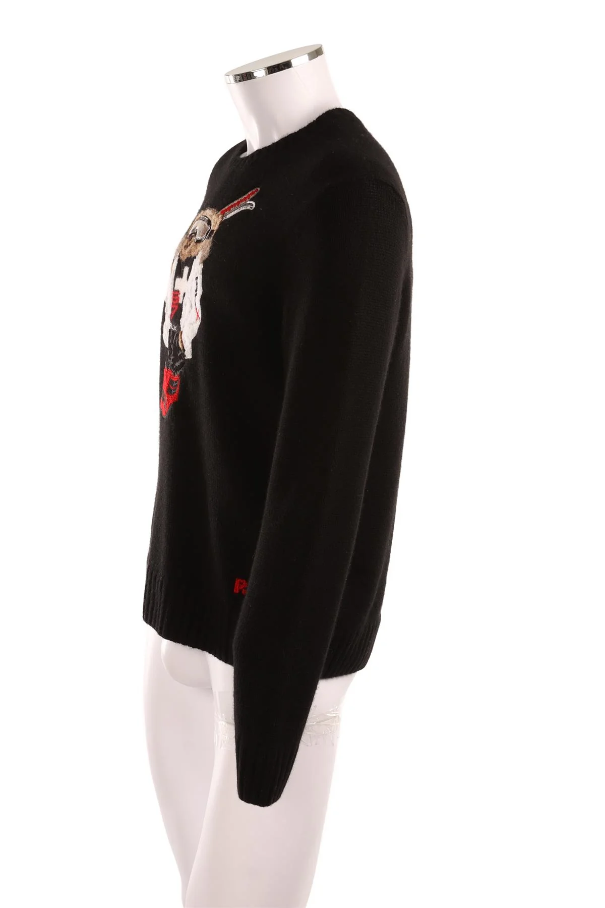 RALPH LAUREN PURPLE LABEL + RLX BLACK MEN'S CASHMERE SWEATER LARGE - Image 3