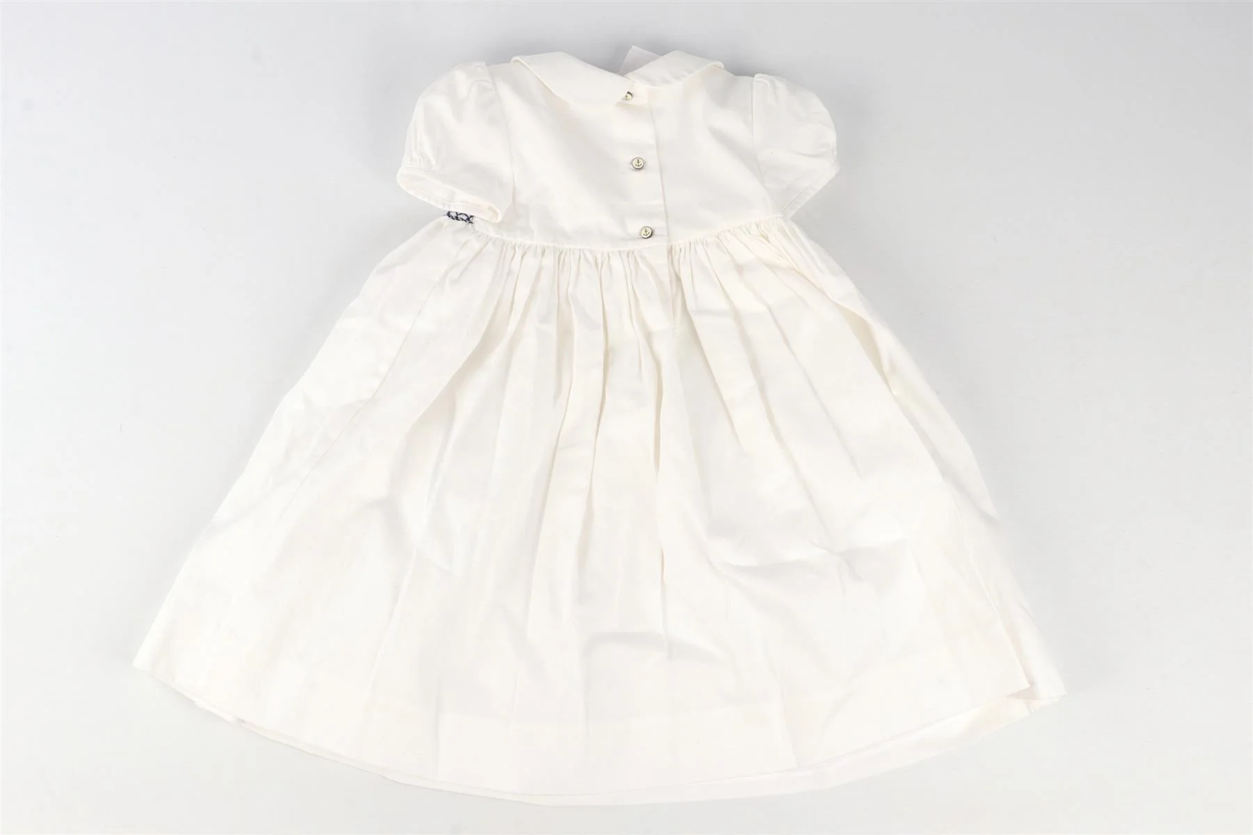 RALPH LAUREN WHITE BABY GIRLS DRESS AND BLOOMERS 18 MONTHS - Image 5