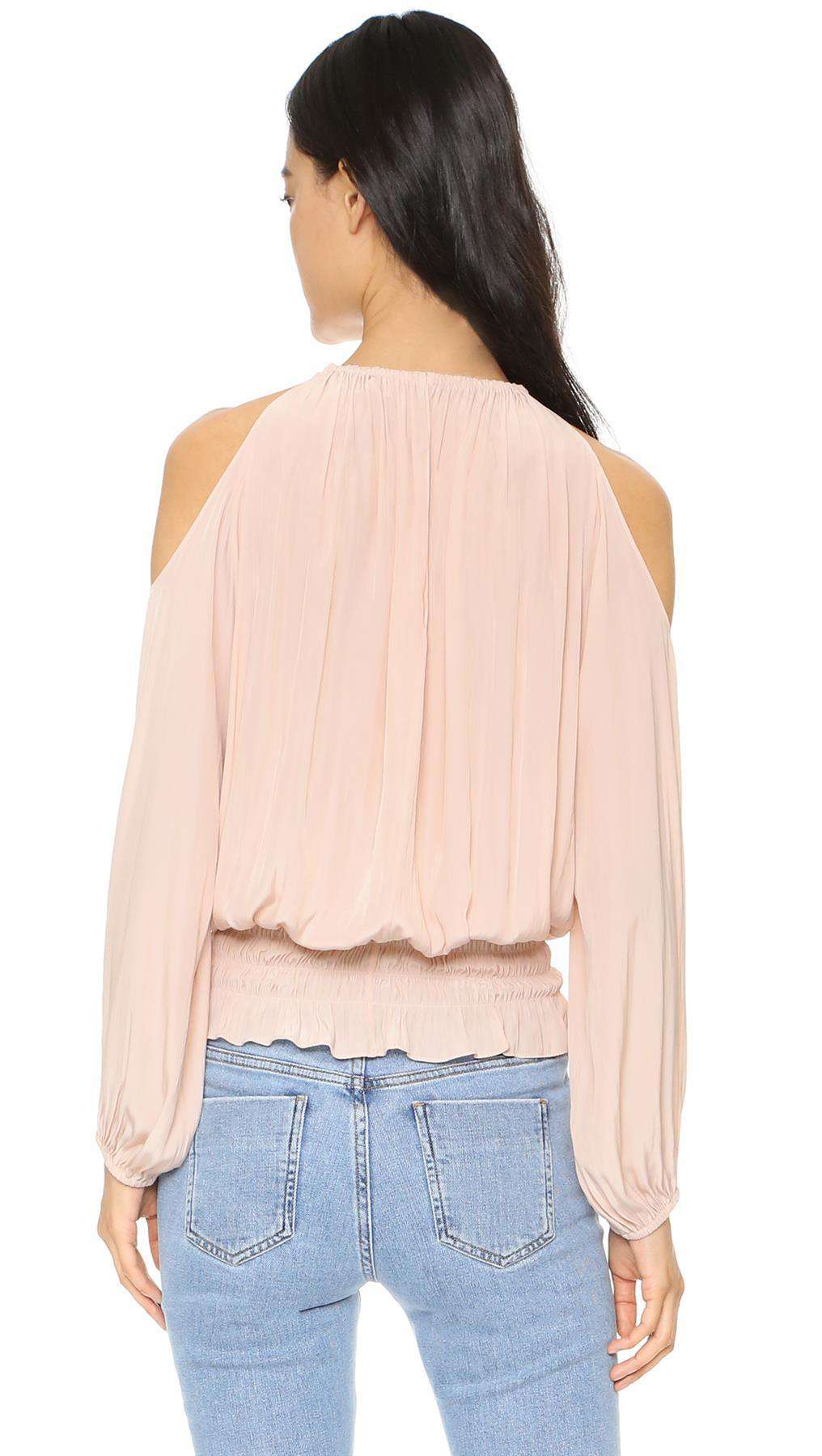 RAMY BROOK LAUREN COLD SHOULDER TOP SMALL - Image 2