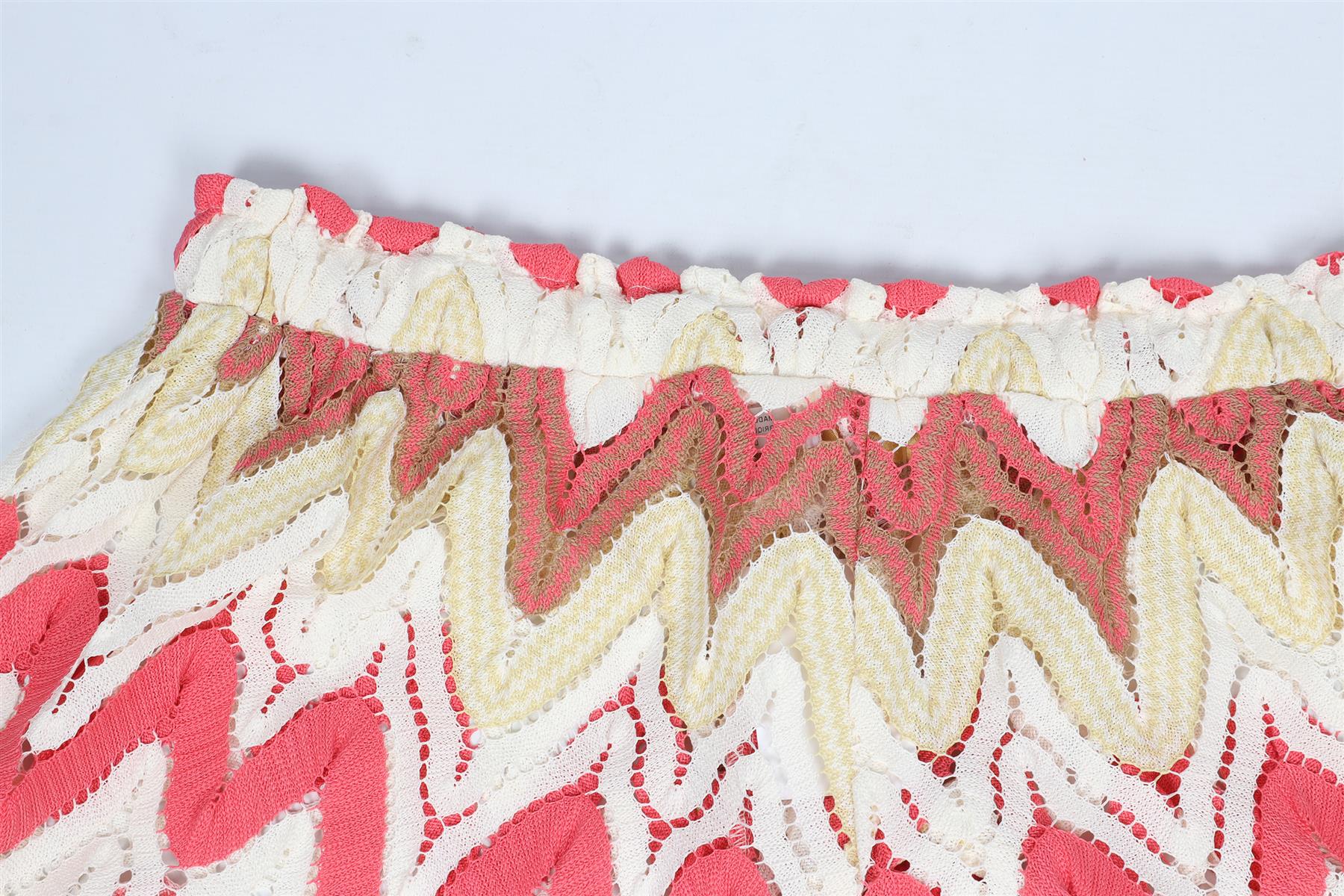 RAMY BROOK PINK CROCHET SHORTS LARGE - Image 5