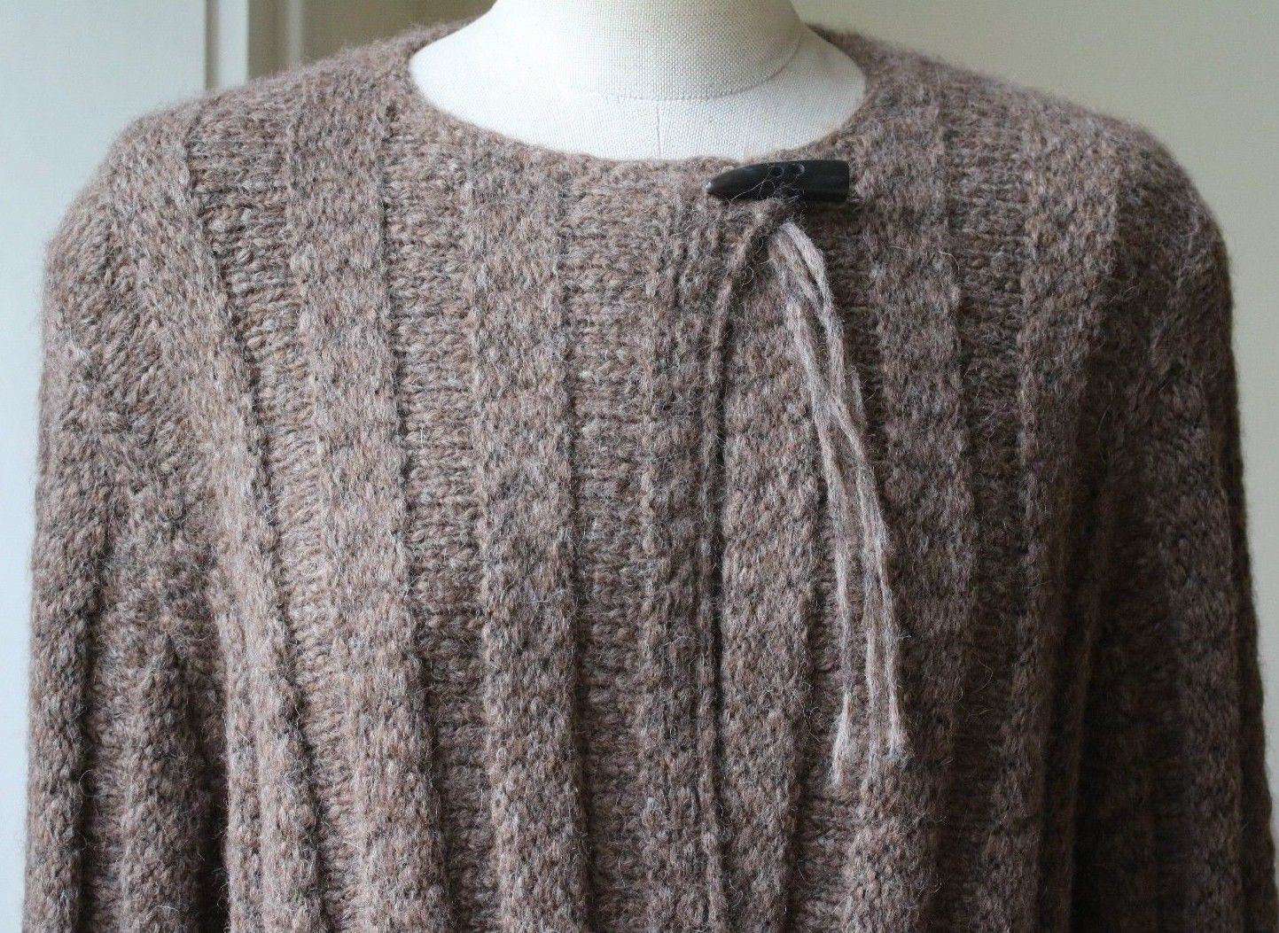 RAQUEL ALLEGRA DUFFLE FRINGE CARDIGAN UK 8 - Image 5