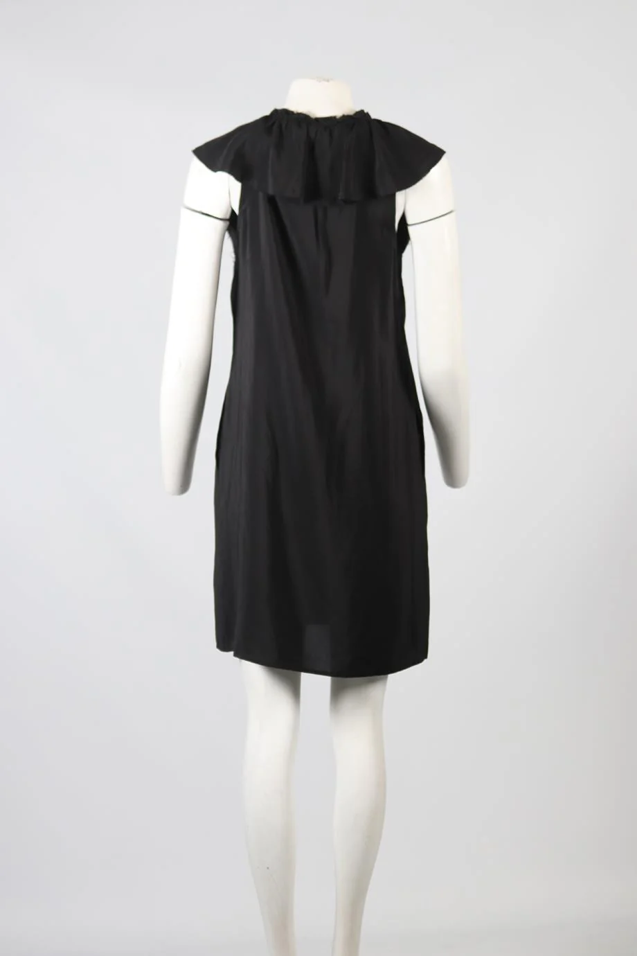 RAQUEL ALLEGRA SILK MIDI DRESS 1 UK 10-12 - Image 4