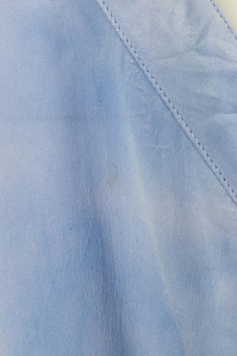 RAQUEL ALLEGRA TIE DYED SILK WRAP ROBE UK 6 - Image 5