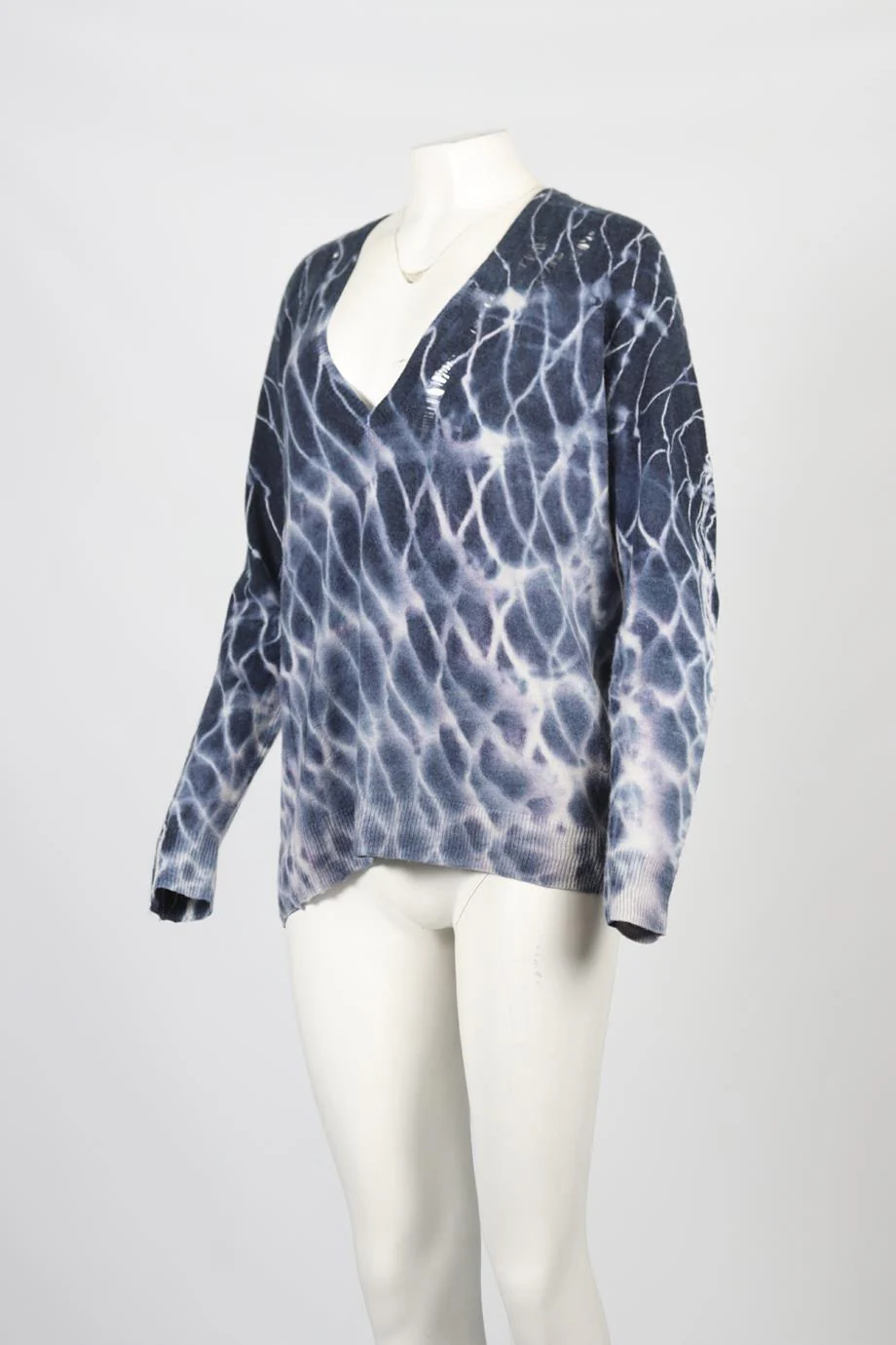RAQUEL ALLEGRA WOOL AND CASHMERE BLEND SWEATER UK 6 - Image 3