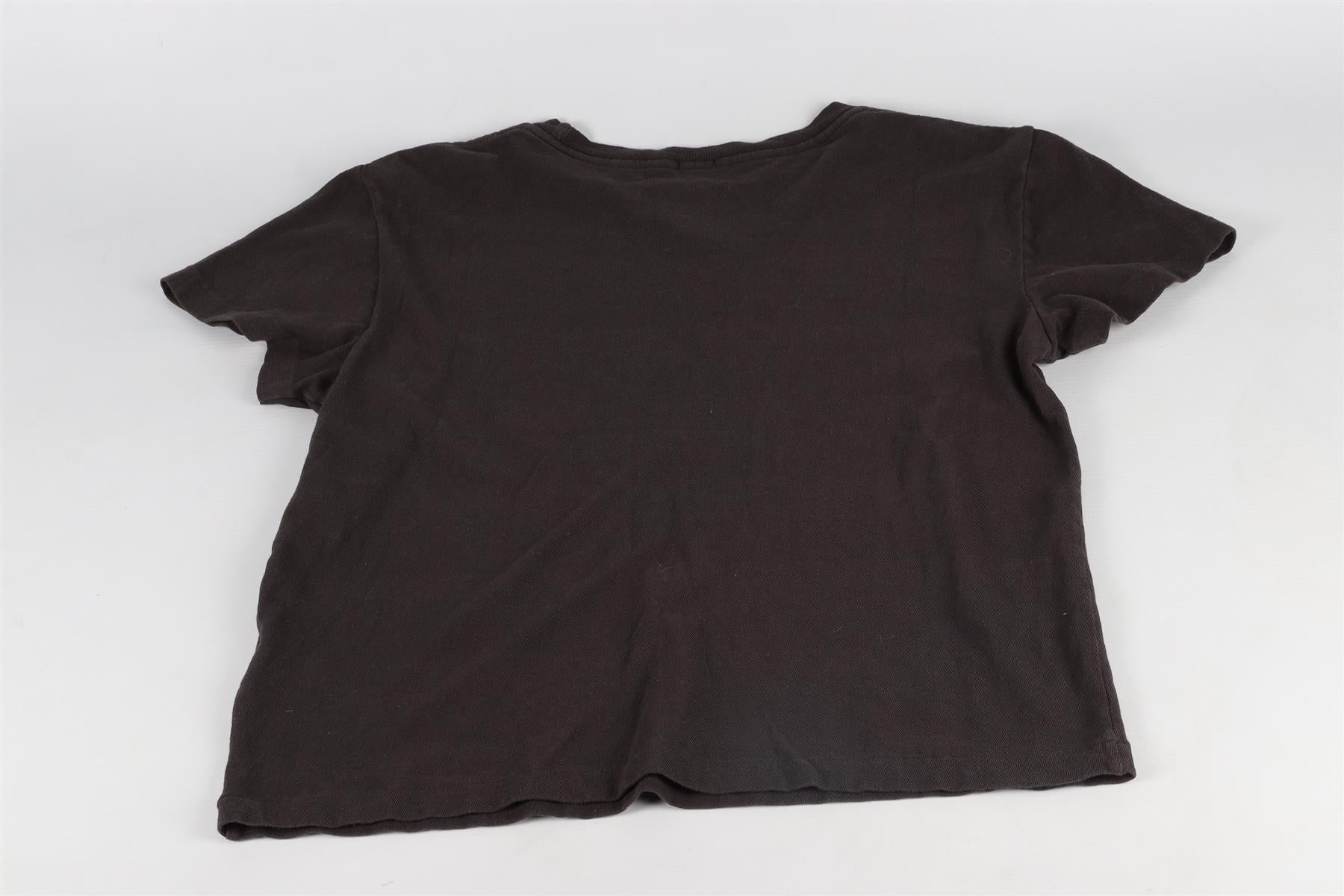 RE/DONE BLACK COTTON T-SHIRT SMALL - Image 5
