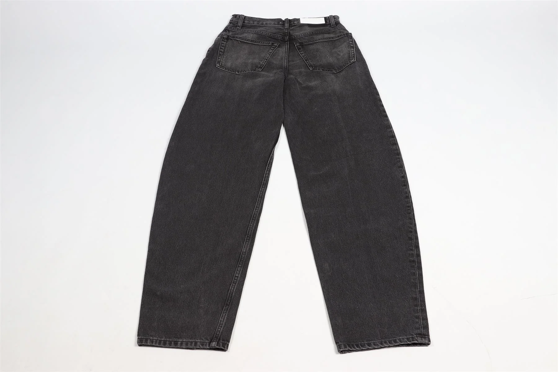 RE/DONE BLACK TAPERED JEANS W24 UK 6 - Image 5