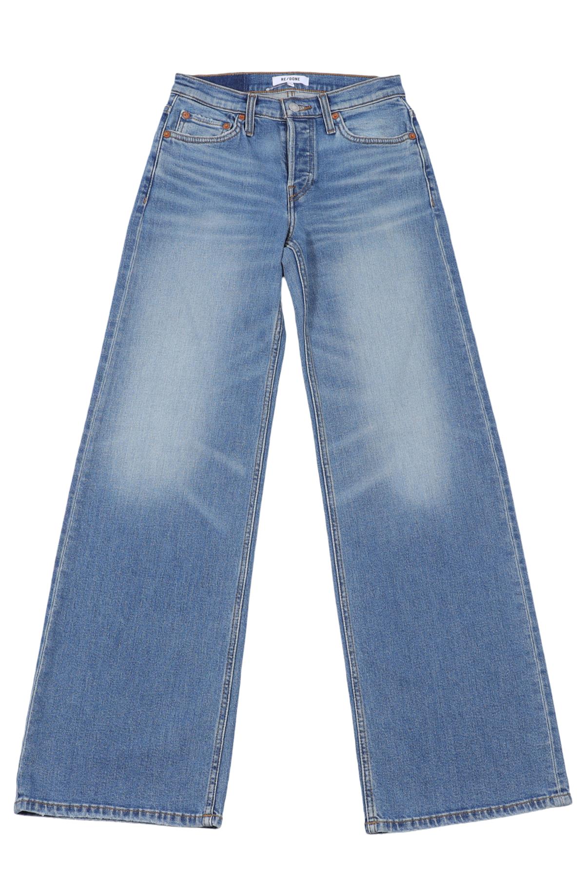 RE/DONE BLUE DENIM JEANS W24 UK 6
