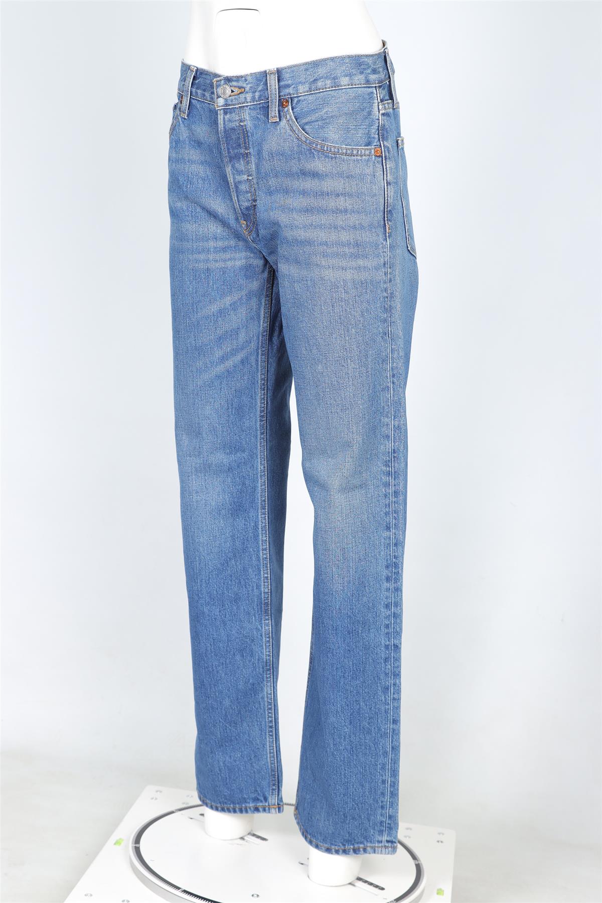 RE/DONE BLUE DENIM JEANS W24 UK 6 - Image 3