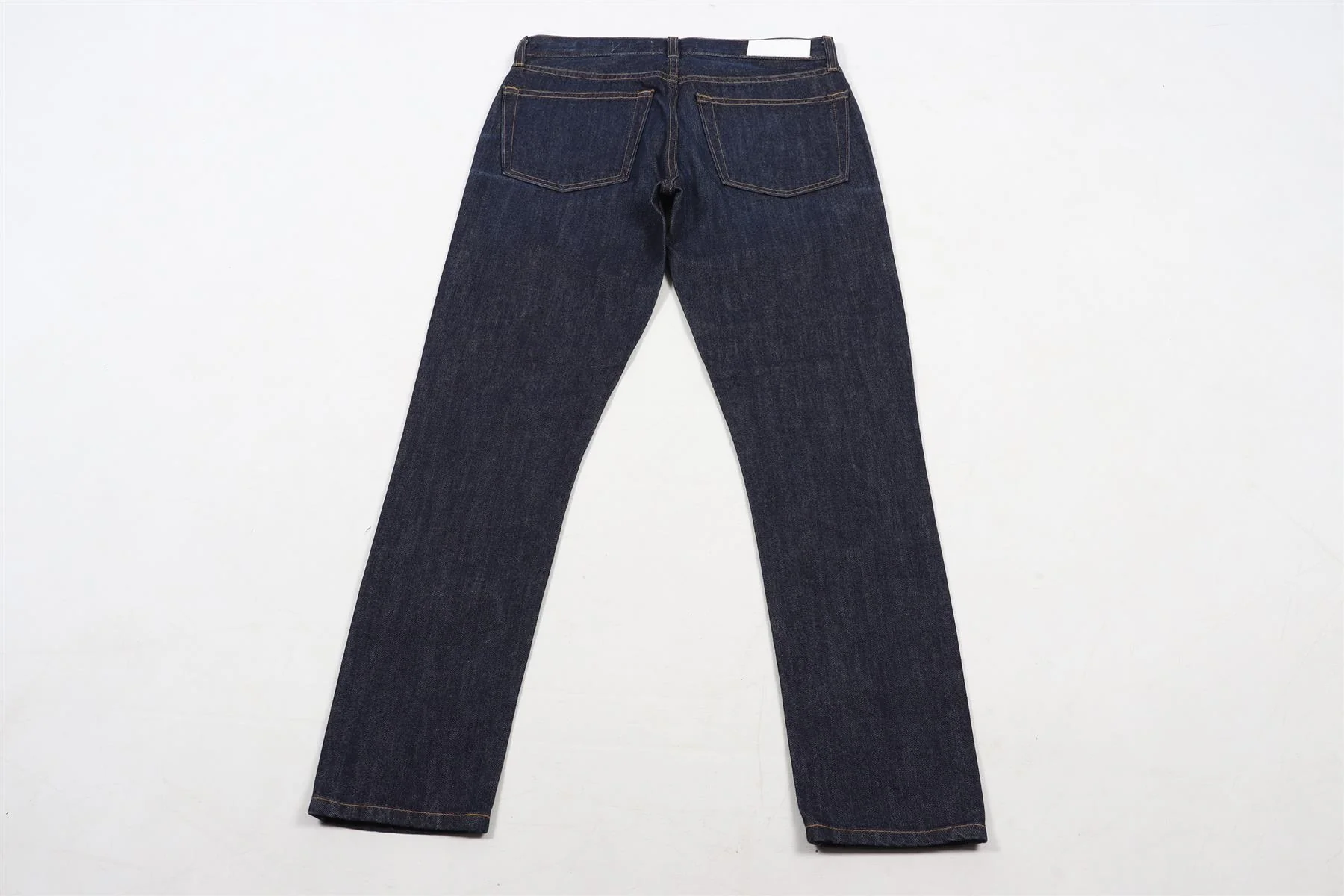 RE/DONE BLUE HIGH RISE STRAIGHT LEG JEANS W27 UK 8-10 - Image 5