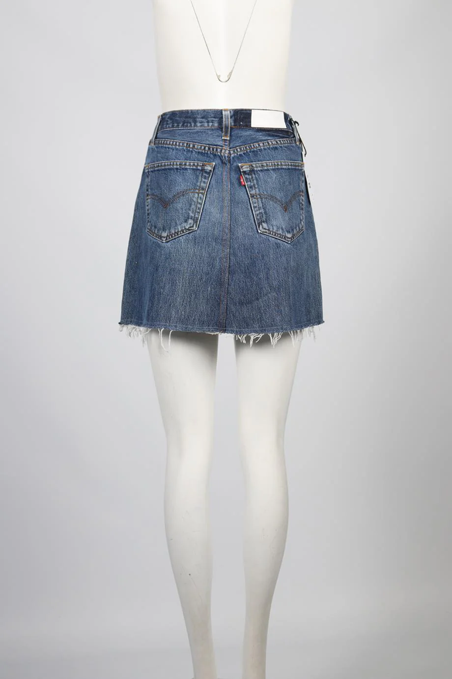 RE/DONE DENIM MINI SKIRT W25 UK 6-8 - Image 4