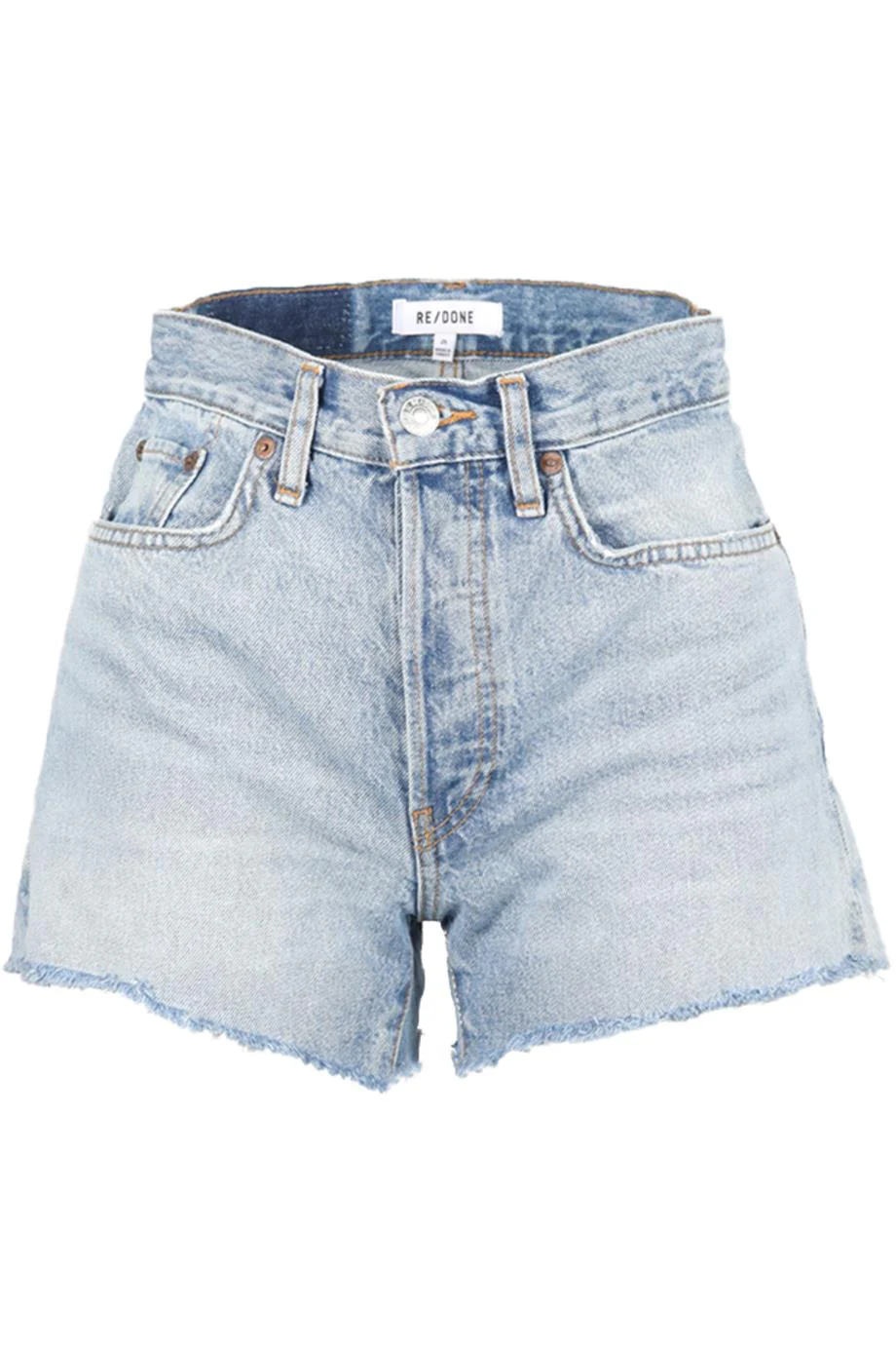 RE/DONE HIGH RISE DENIM SHORTS W25 UK 6-8
