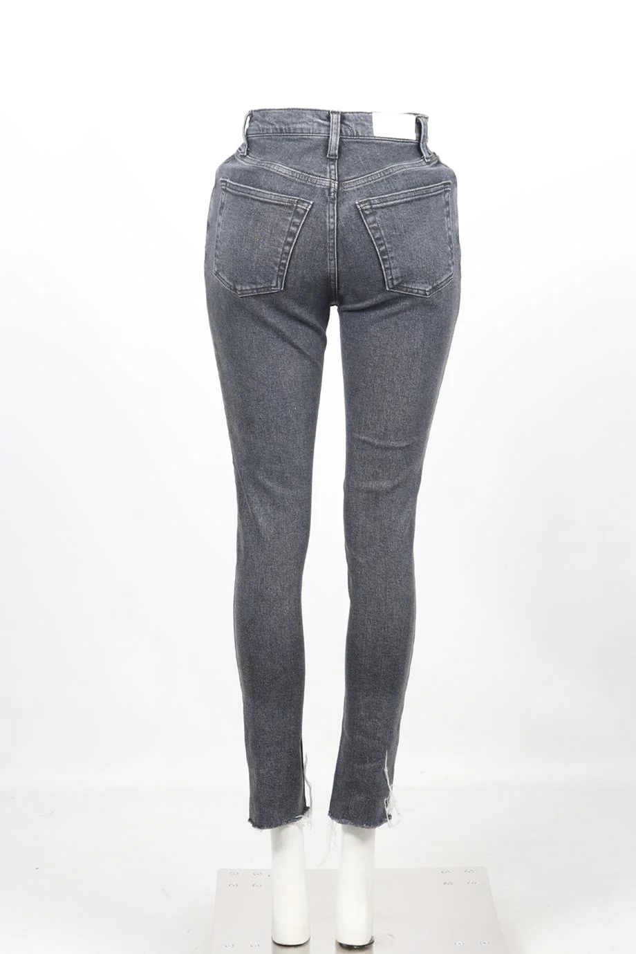 RE/DONE HIGH RISE SKINNY JEANS W24 UK 6 - Image 4