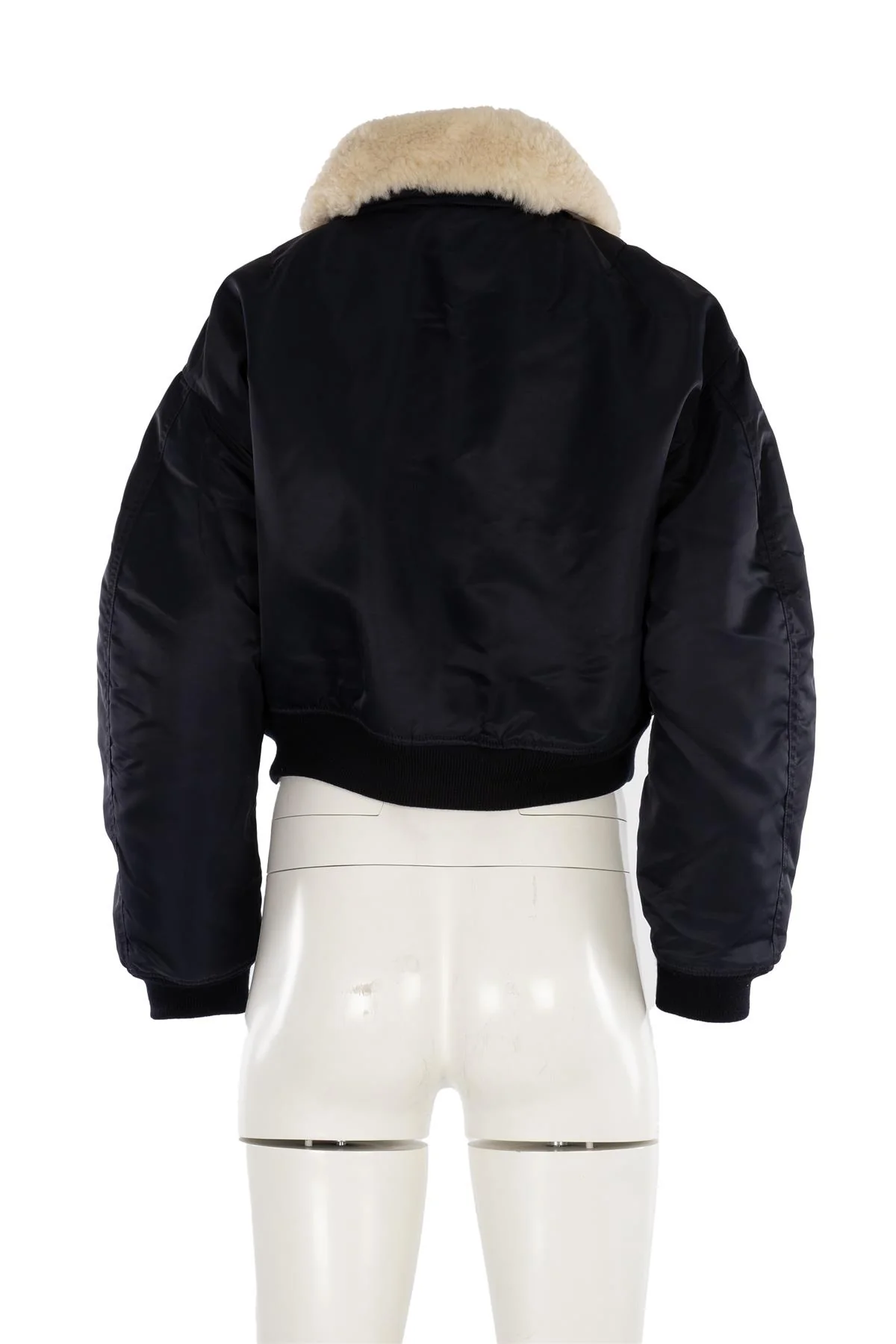 RE/DONE NAVY SHELL BOMBER JACKET XSMALL - Image 4