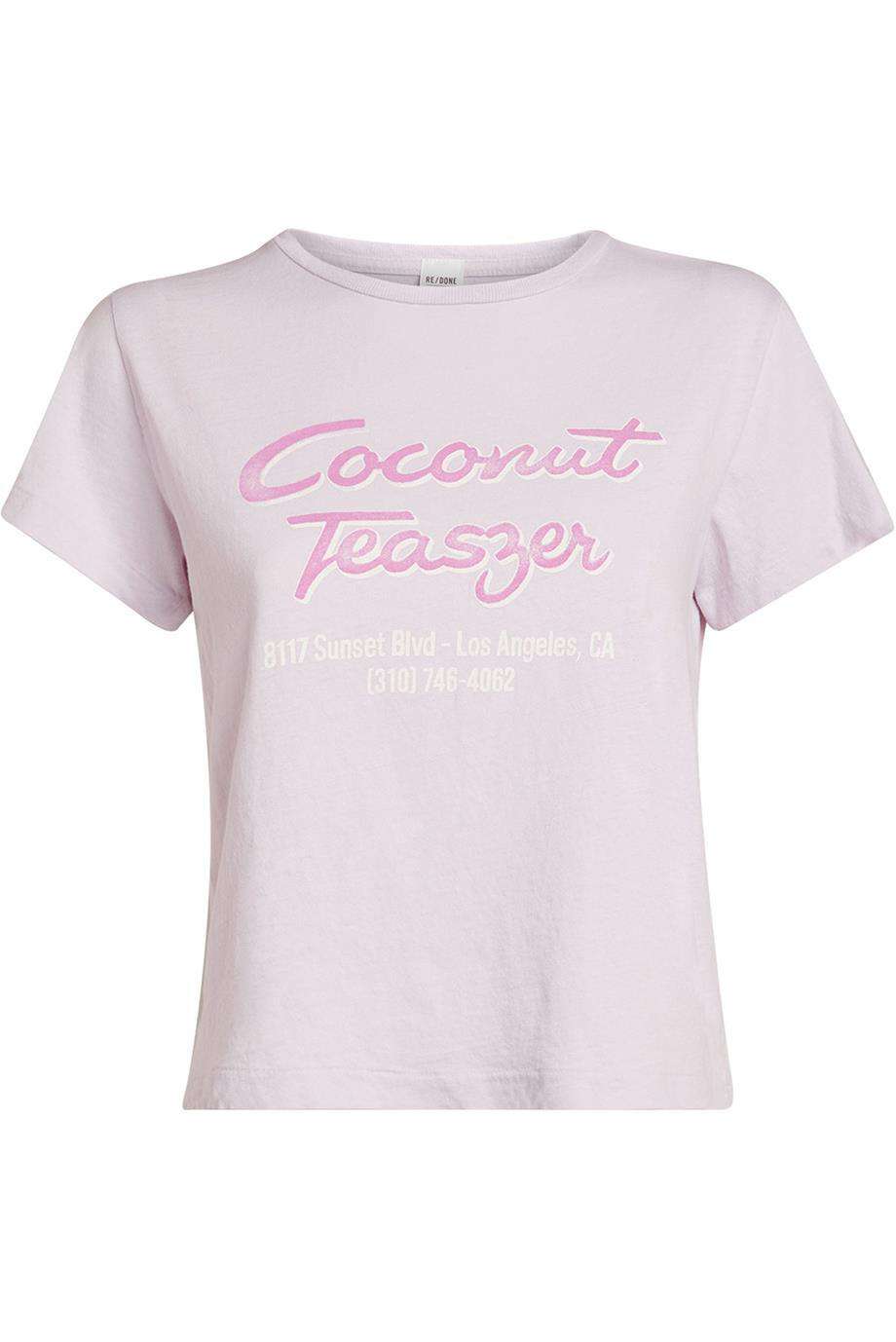 RE/DONE PRINTED COTTON JERSEY T-SHIRT SMALL