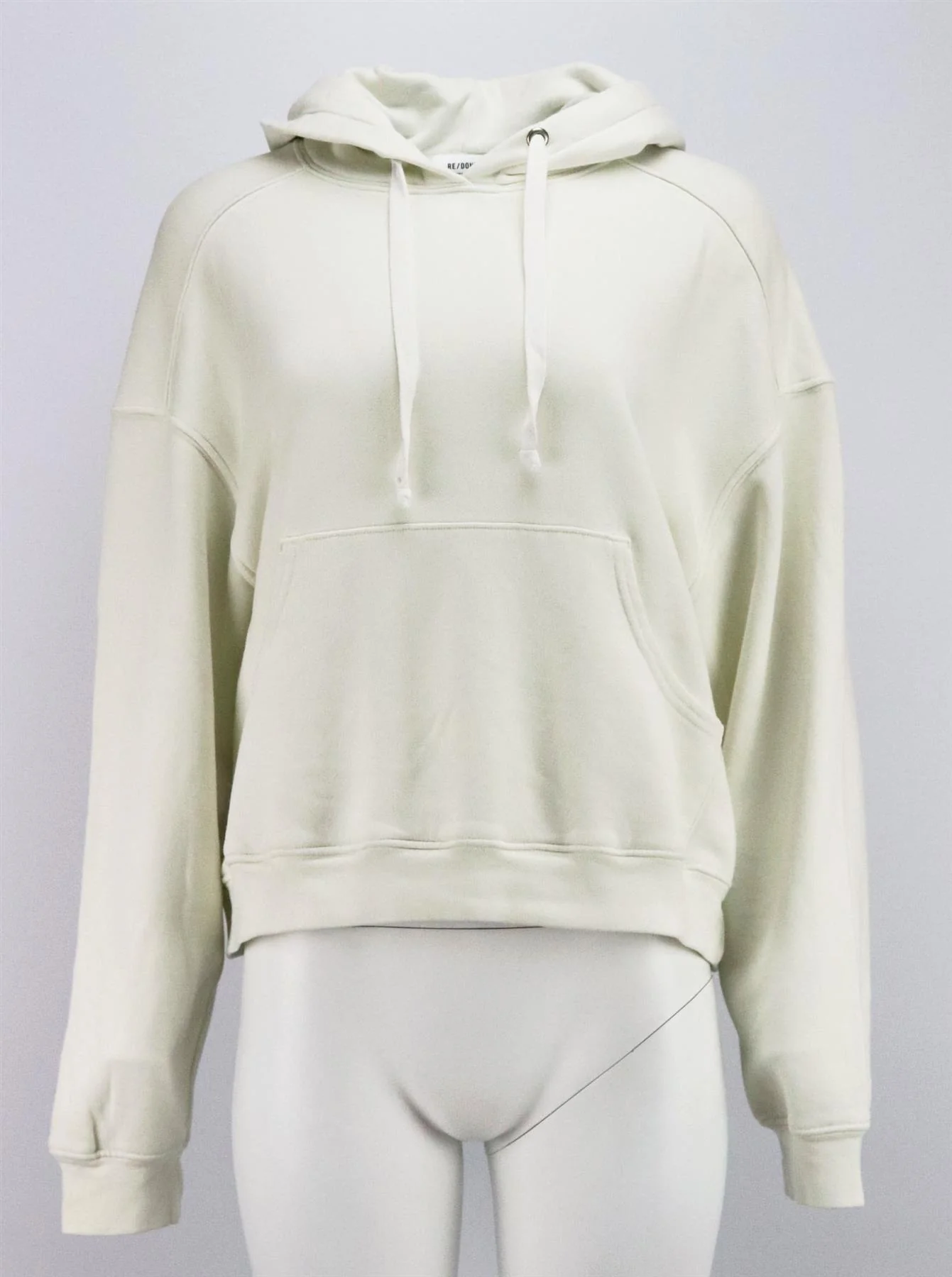 RE/DONE PRINTED COTTON TERRY HOODIE SMALL - Image 2