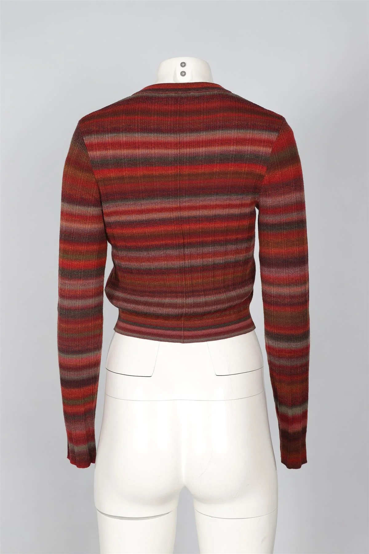 RE/DONE RED WOOL CARDIGAN SMALL - Image 4