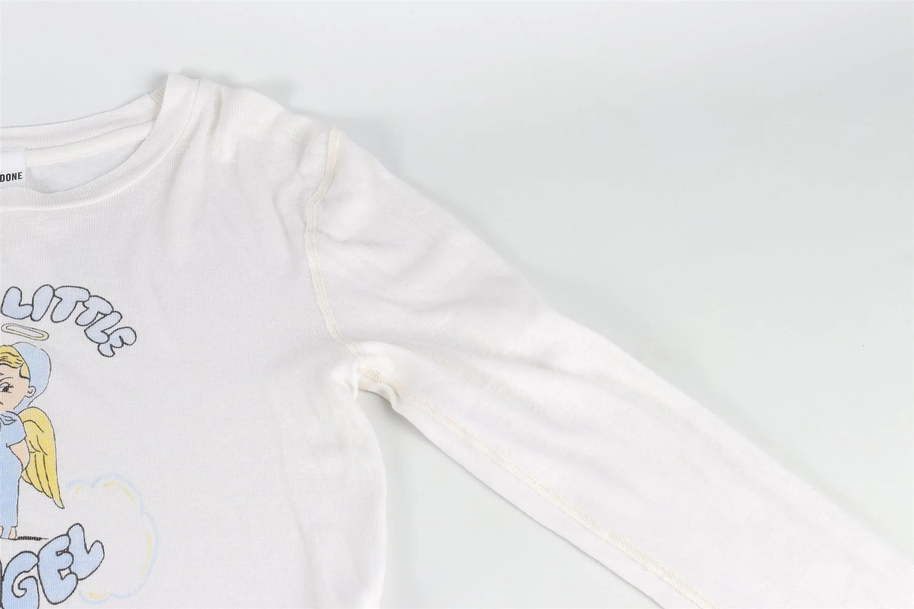 RE/DONE WHITE COTTON TOP SMALL - Image 4