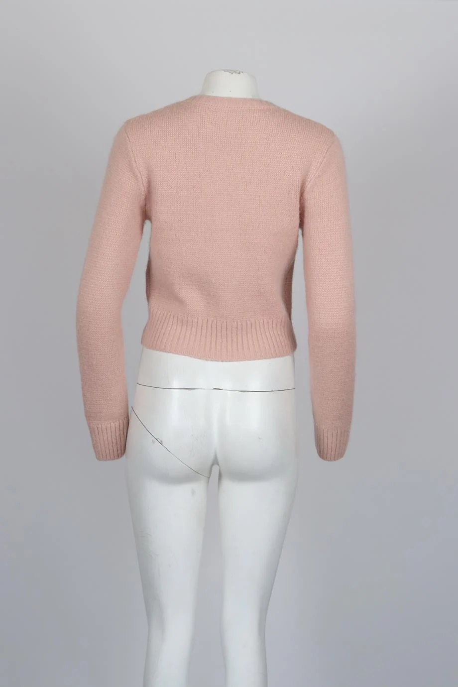 RE/DONE WOOL AND ALPACA BLEND SWEATER SMALL - Image 4