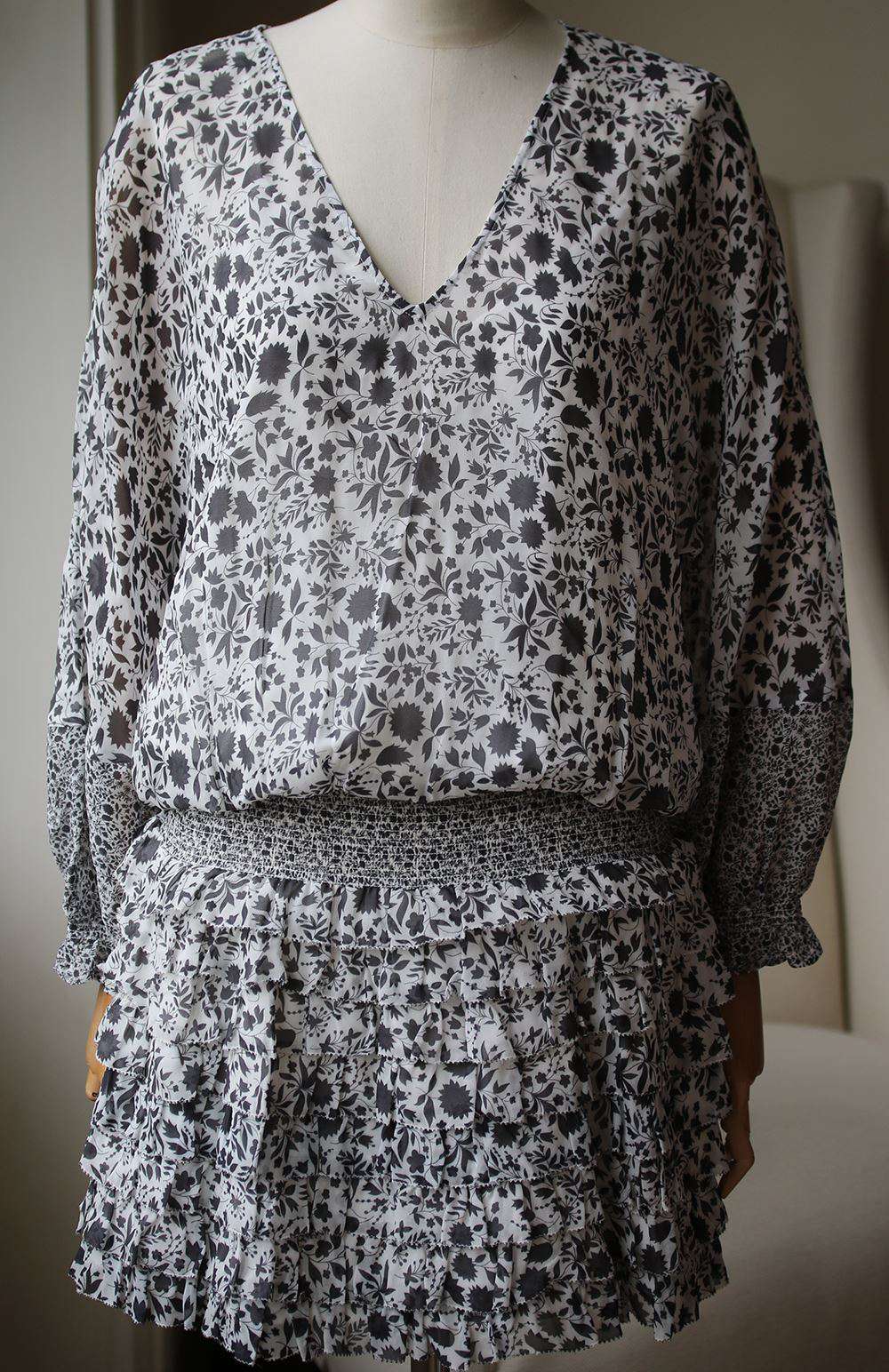 REBECCA MINKOFF SAFFRON FLORAL DRESS MEDIUM - Image 3