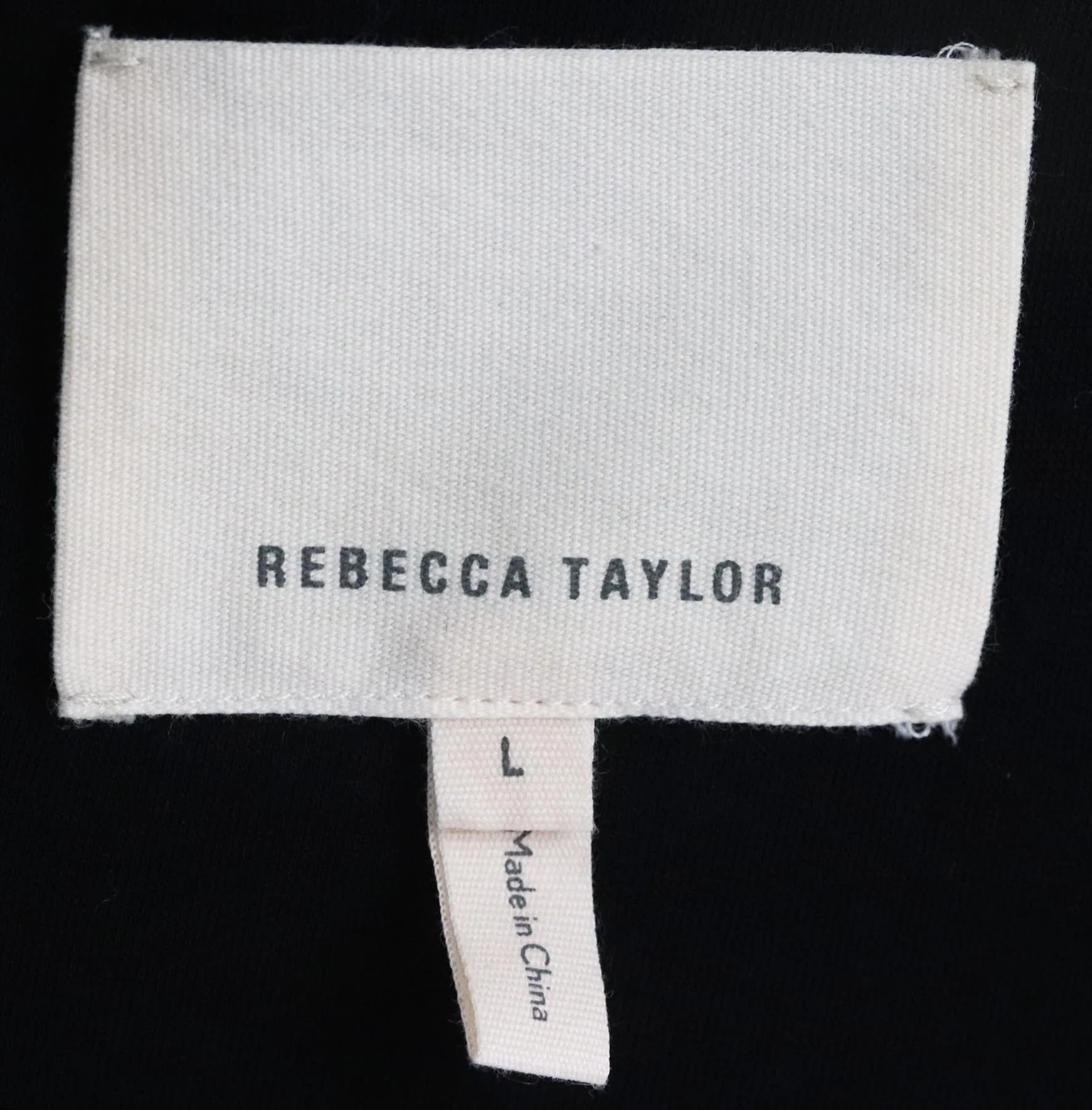 REBECCA TAYLOR CHECKED WOOL BLEND BOMBER JACKET LARGE - Image 5