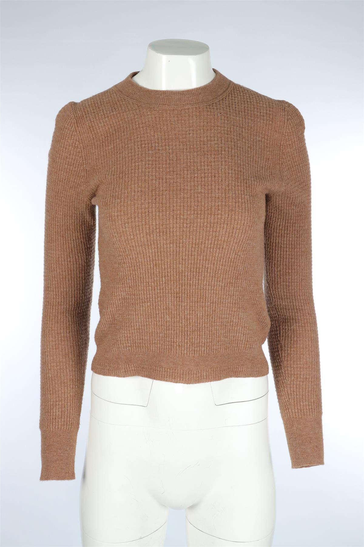 REDONE BROWN WOOL SWEATER SMALL - Image 2
