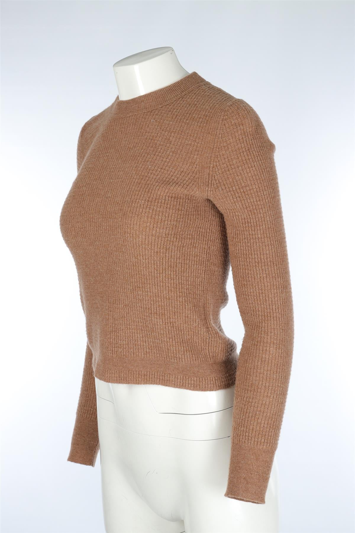 REDONE BROWN WOOL SWEATER SMALL - Image 3