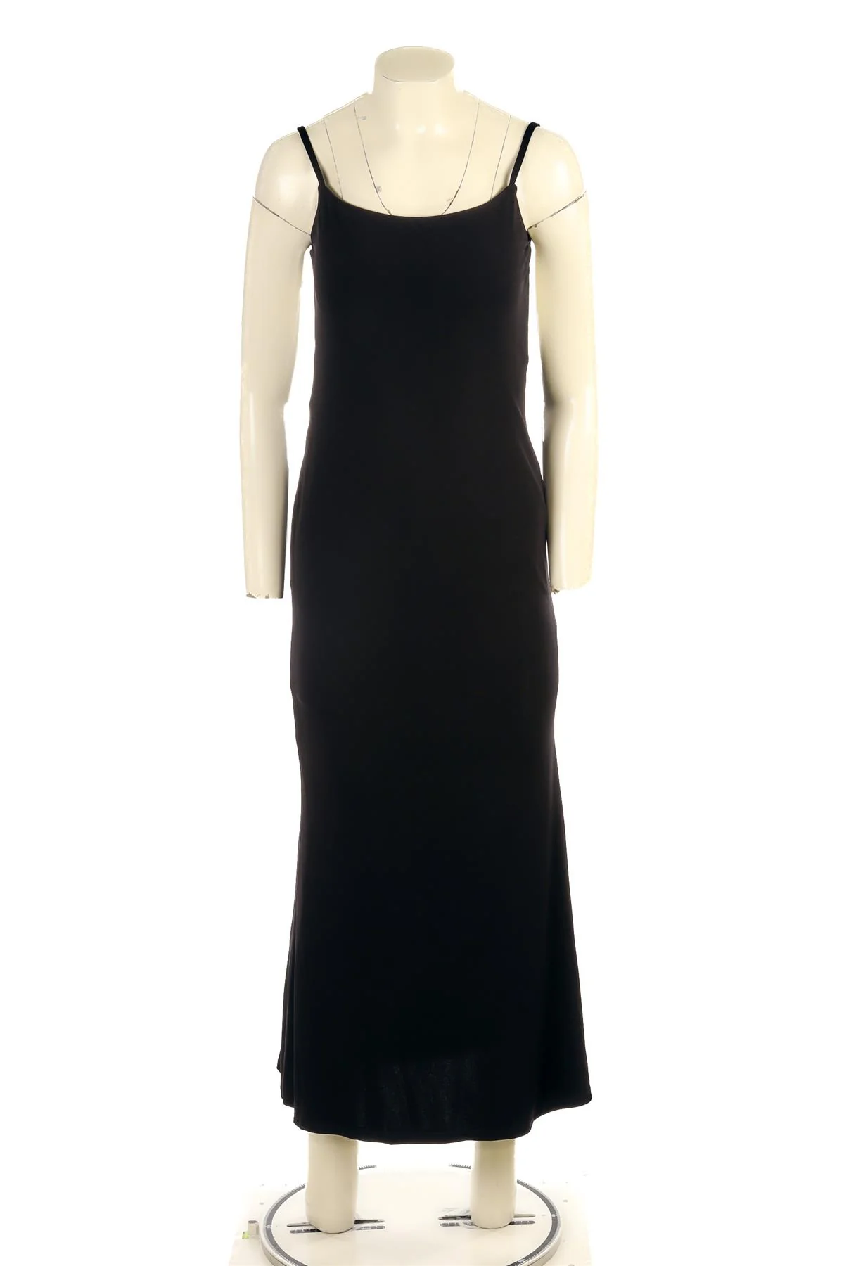 REFORMATION BLACK JERSEY MAXI DRESS SMALL - Image 2