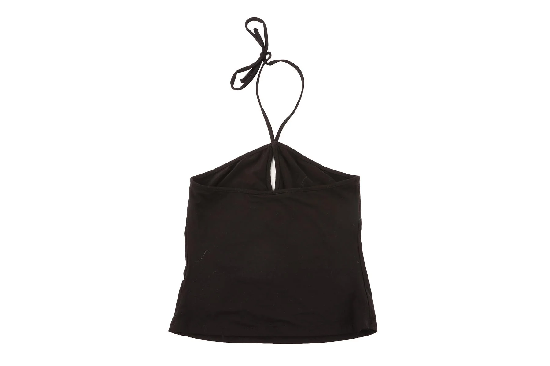 REFORMATION BLACK JERSEY TOP SMALL - Image 4