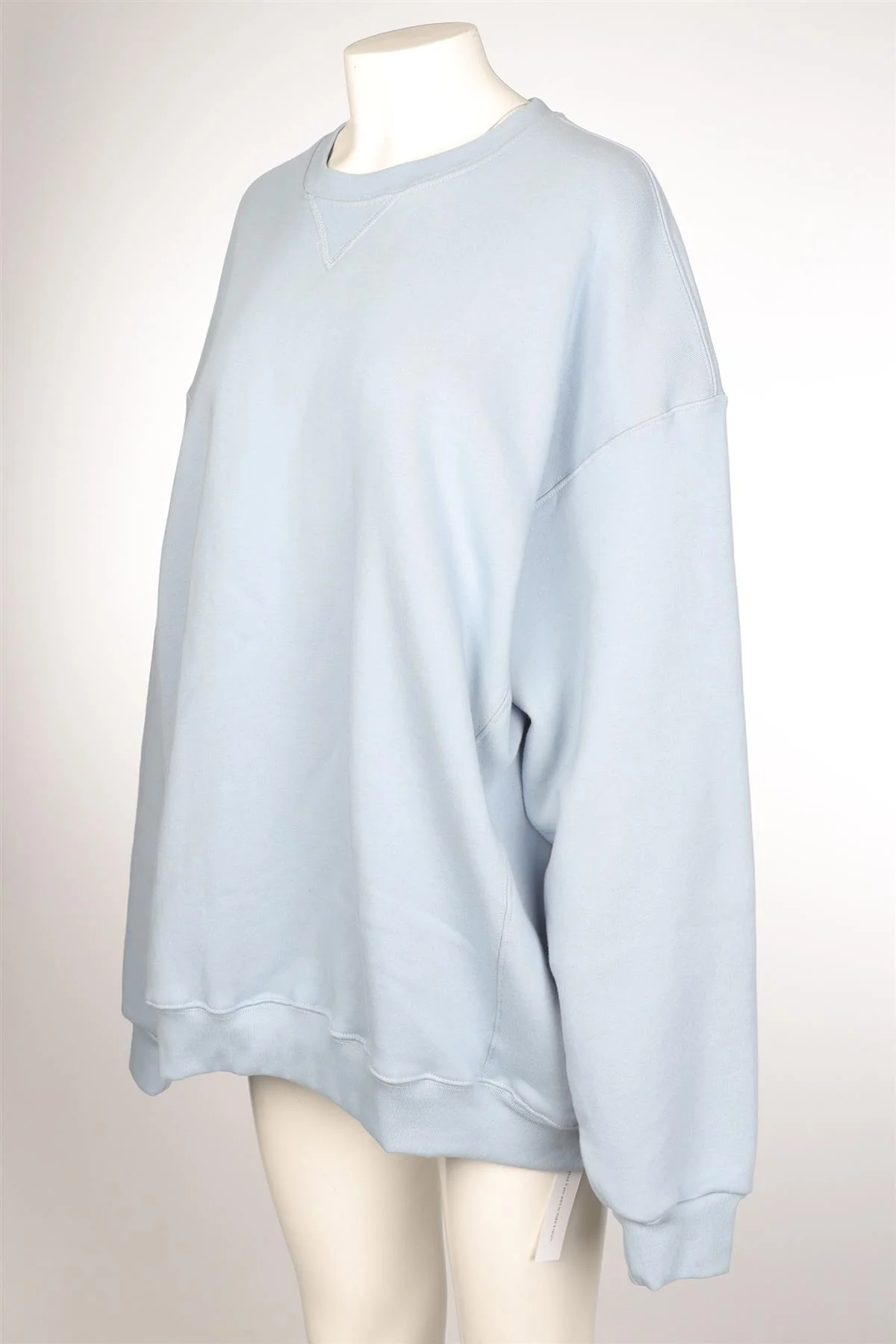 REFORMATION BLUE COTTON SWEATSHIRT MEDIUM - Image 3