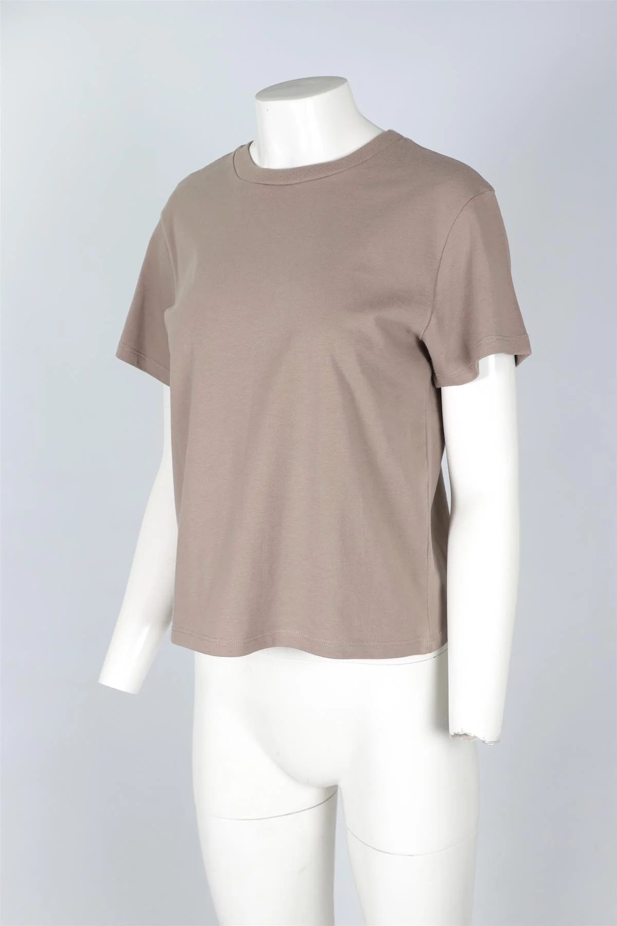 REFORMATION BROWN COTTON T-SHIRT MEDIUM - Image 3