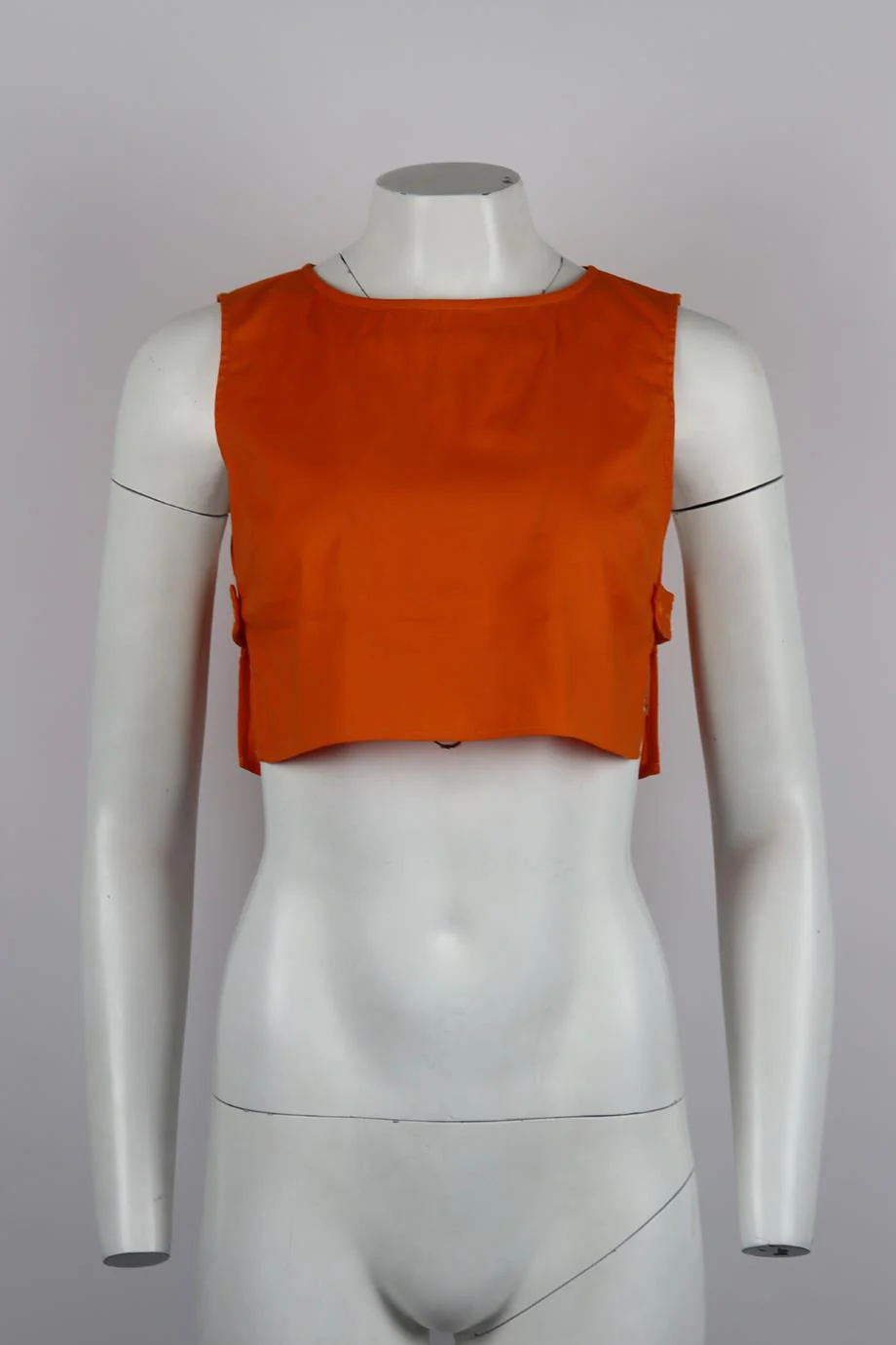 REFORMATION CROPPED COTTON TOP US 2 UK 6 - Image 2