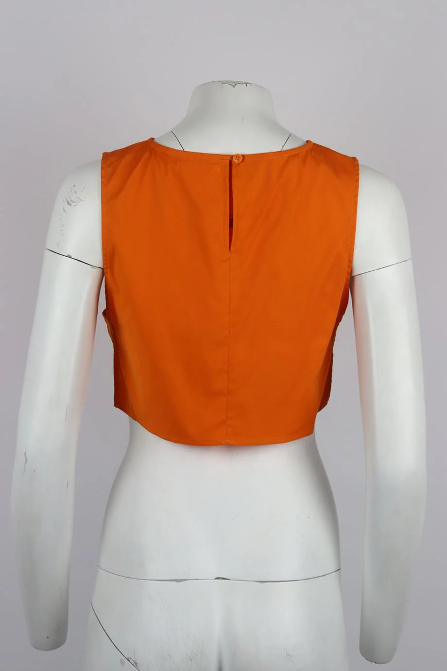 REFORMATION CROPPED COTTON TOP US 2 UK 6 - Image 4