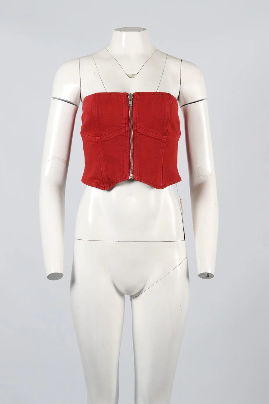 REFORMATION DENIM CORSET US 2 UK 6 - Image 2