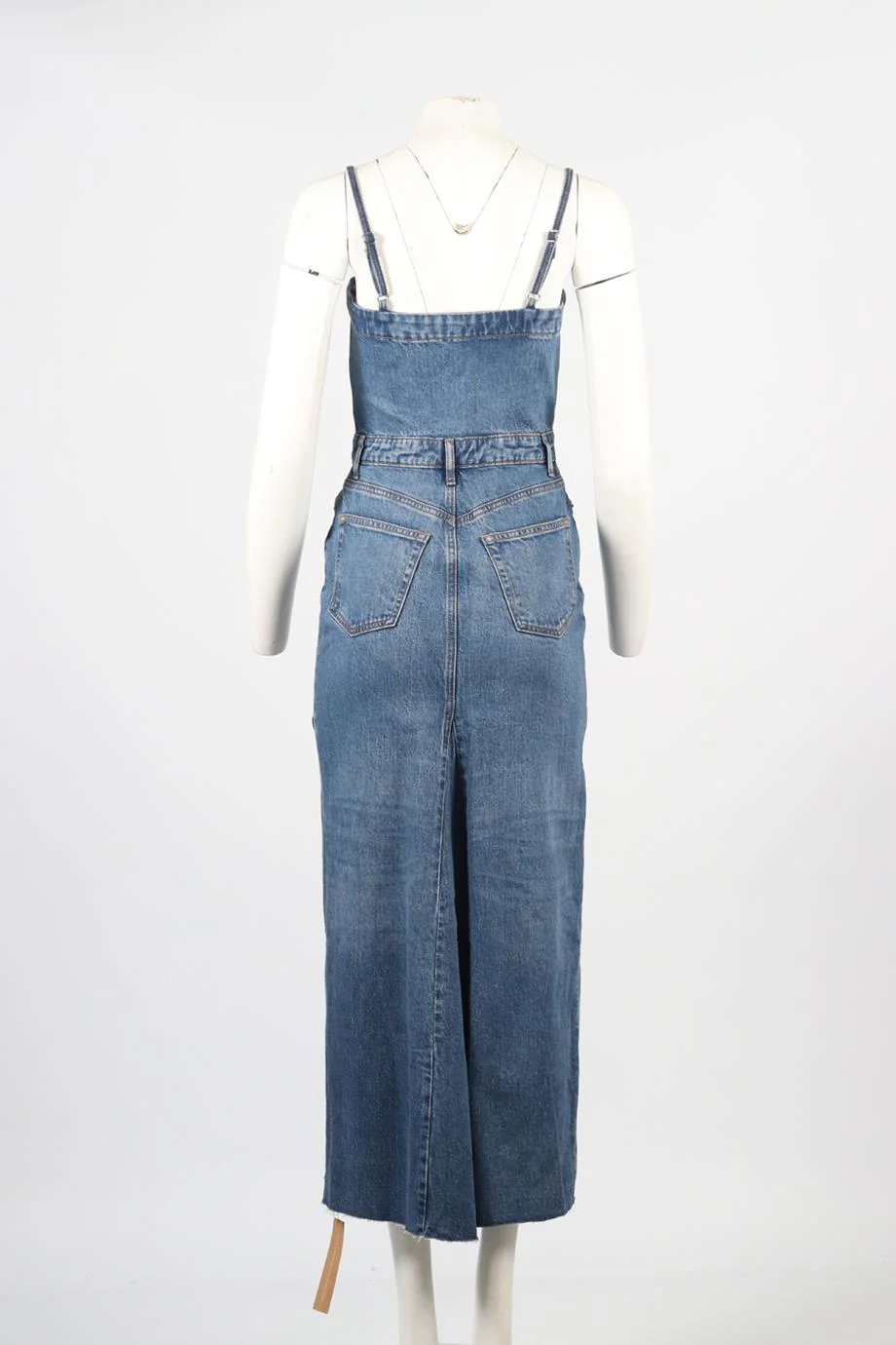 REFORMATION DENIM MAXI DRESS US 2 UK, 6 - Image 4