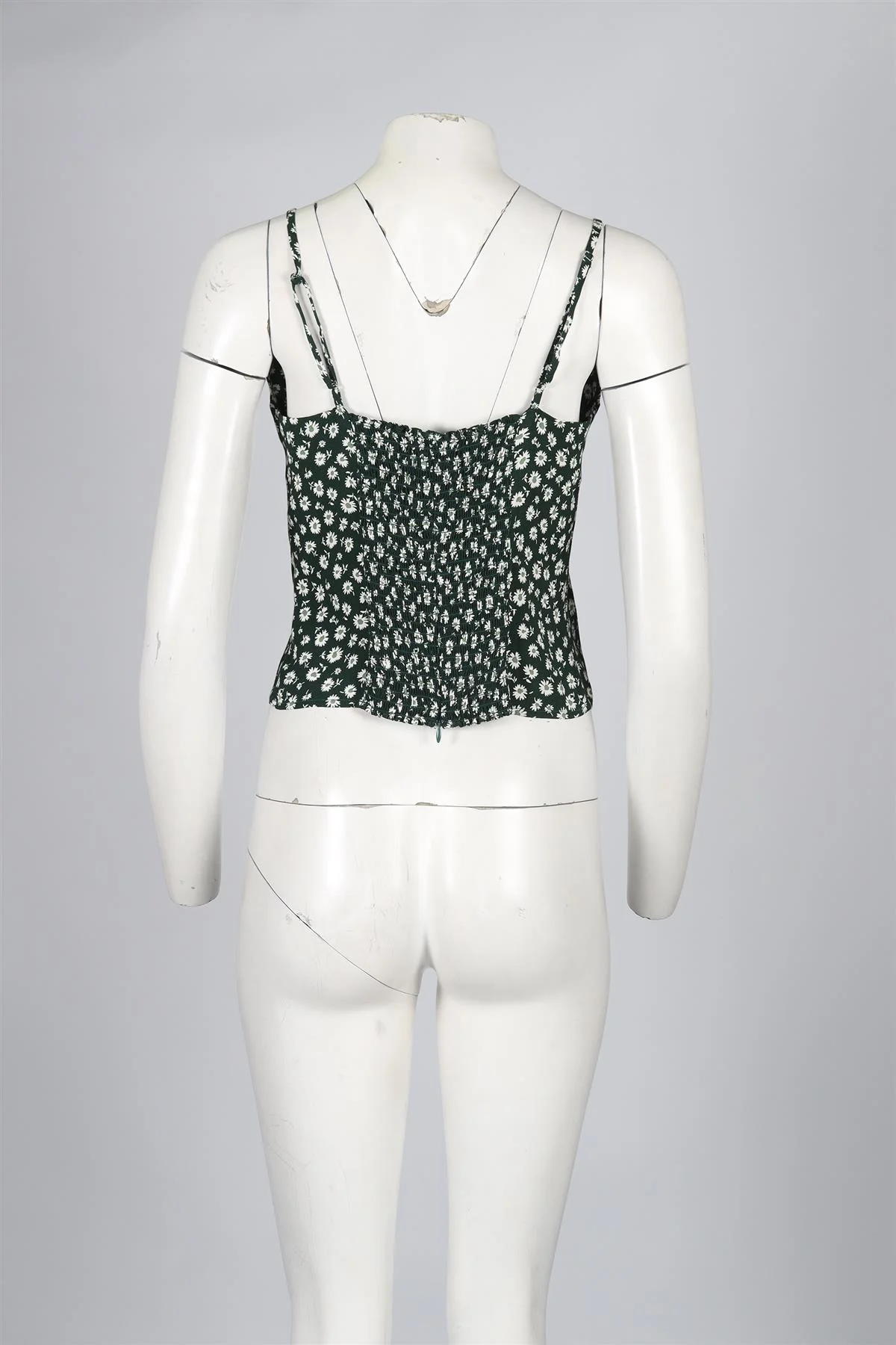 REFORMATION FLORAL PRINT CREPE TOP US 8 UK 12 - Image 4