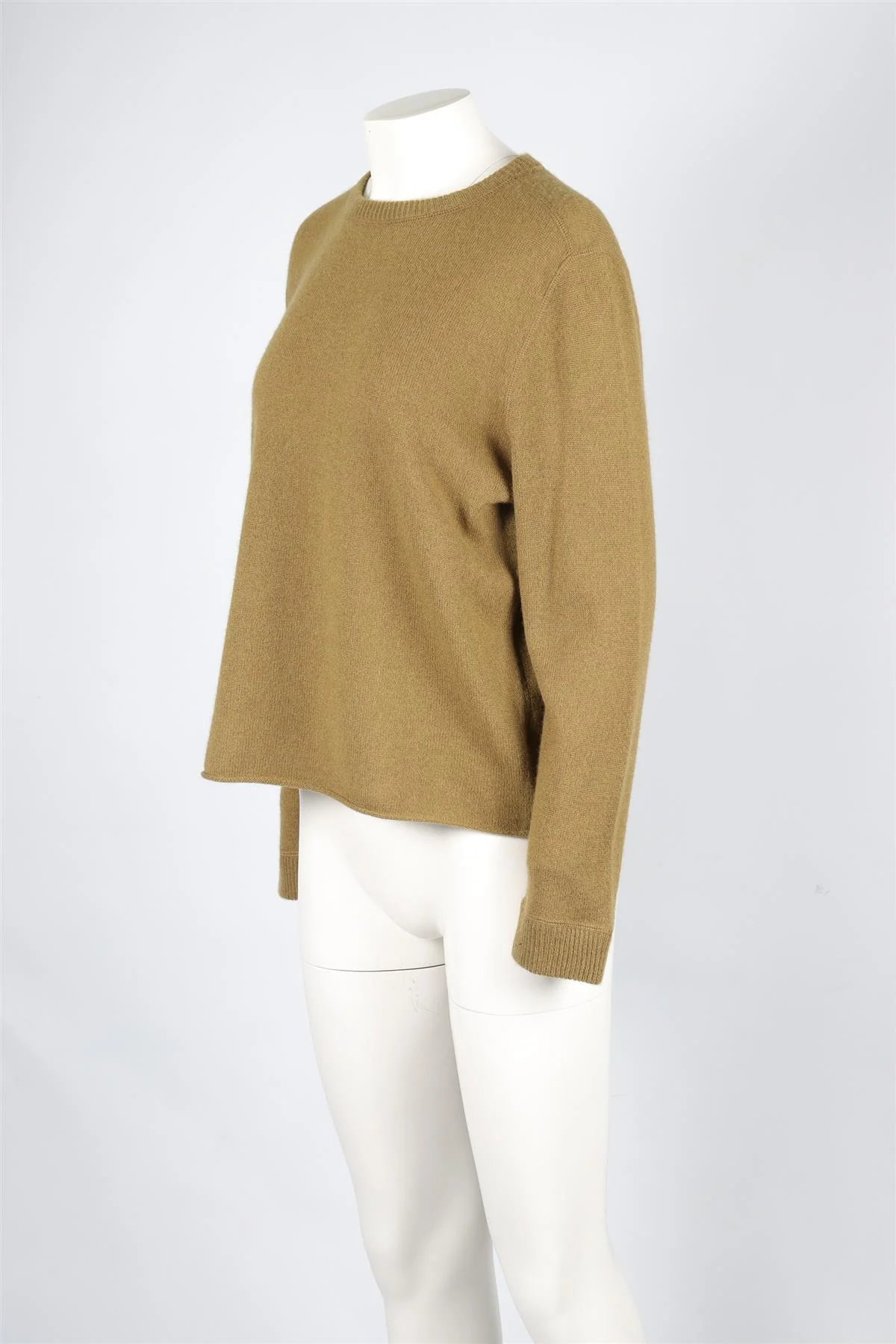 REFORMATION GREEN CASHMERE SWEATER SMALL - Image 3