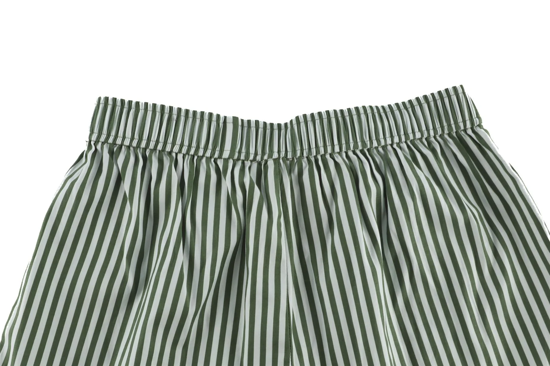 REFORMATION GREEN COTTON SHORTS XS - Image 5