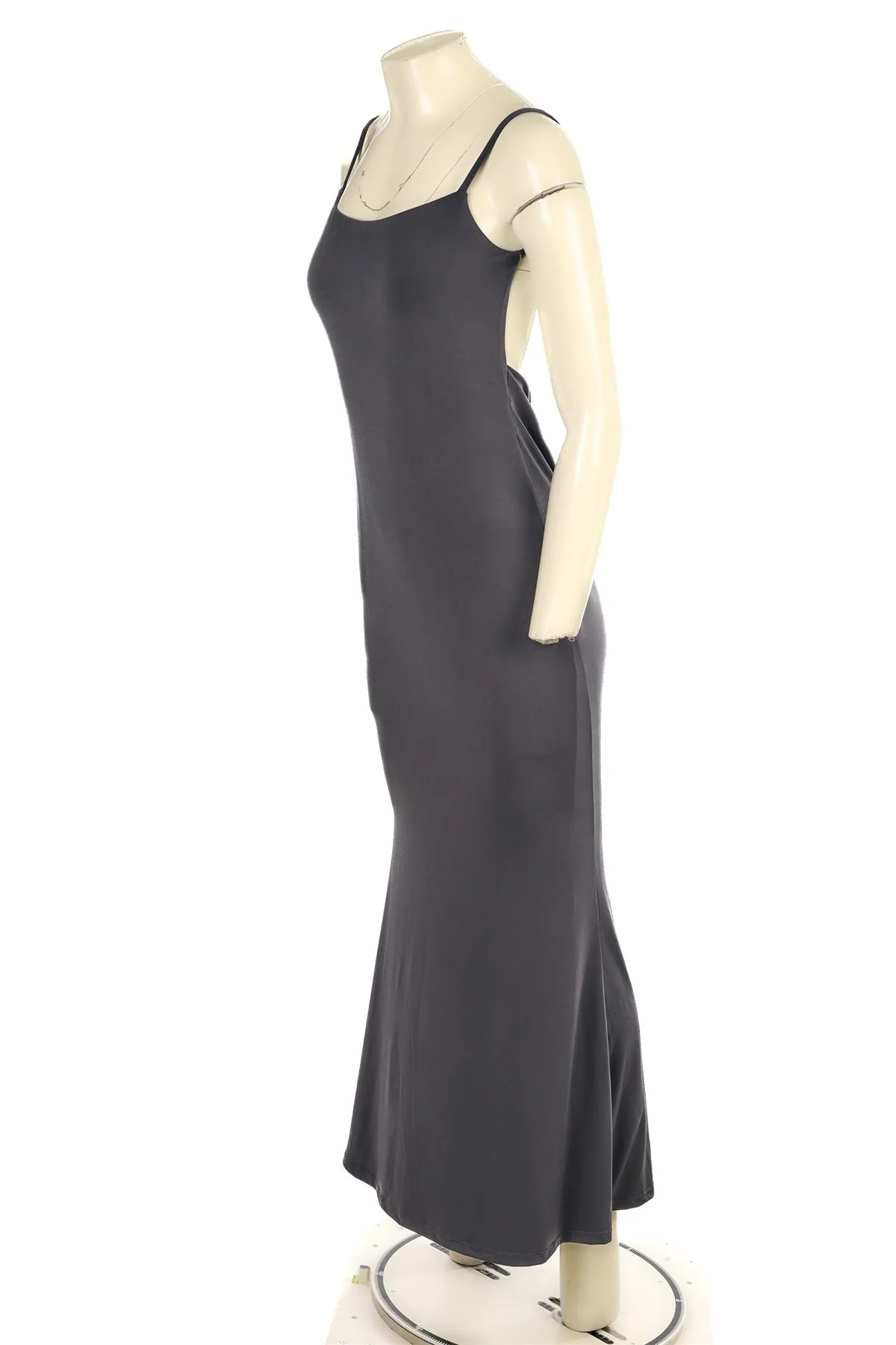 REFORMATION GREY JERSEY MAXI DRESS - Image 3