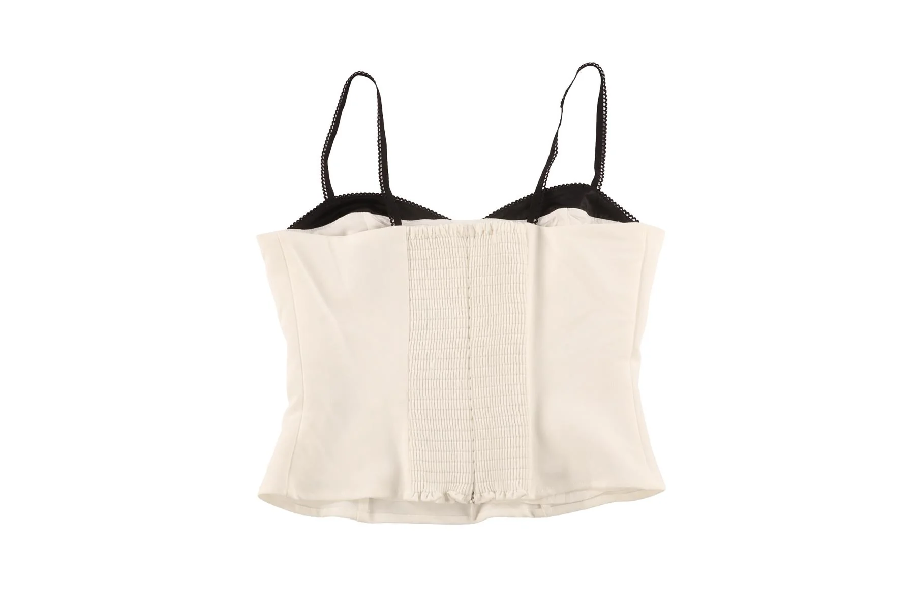 REFORMATION IVORY CREPE TOP US 2 UK 6 - Image 4
