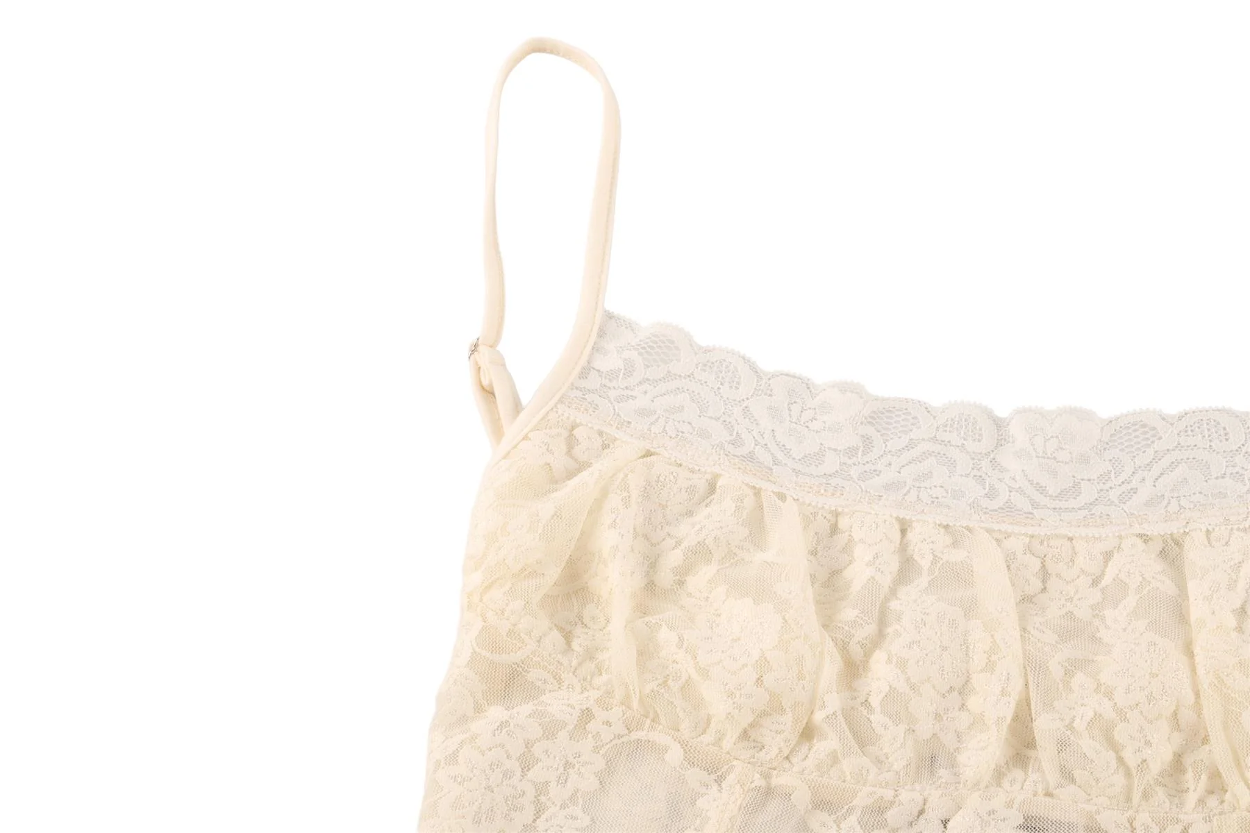 REFORMATION IVORY LACE TOP SMALL - Image 3