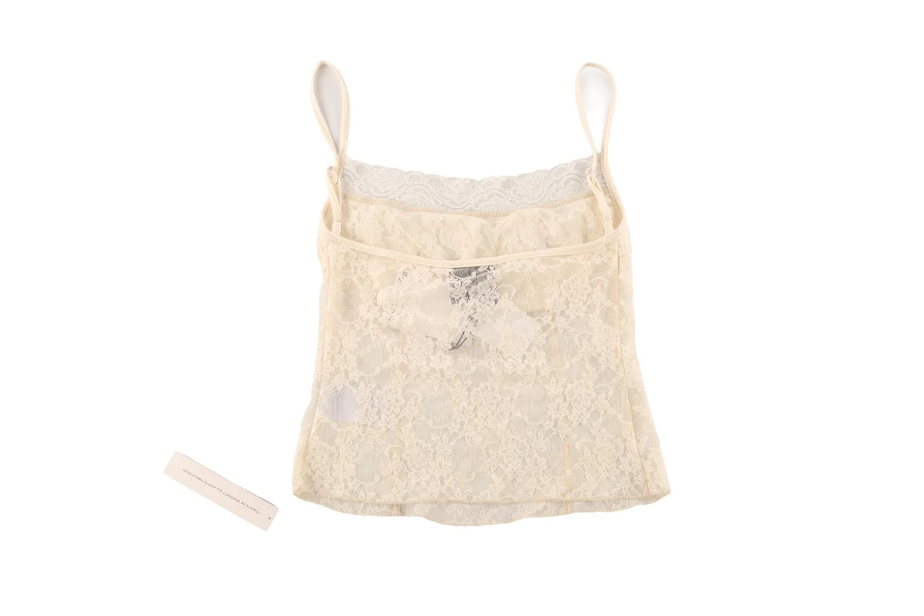 REFORMATION IVORY LACE TOP SMALL - Image 4