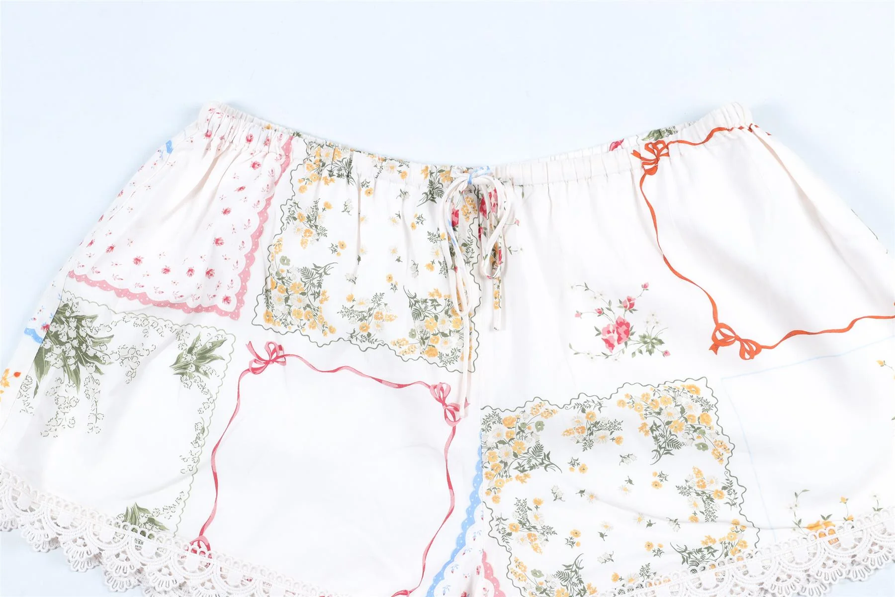 REFORMATION MULTI COTTON SHORTS SMALL - Image 3