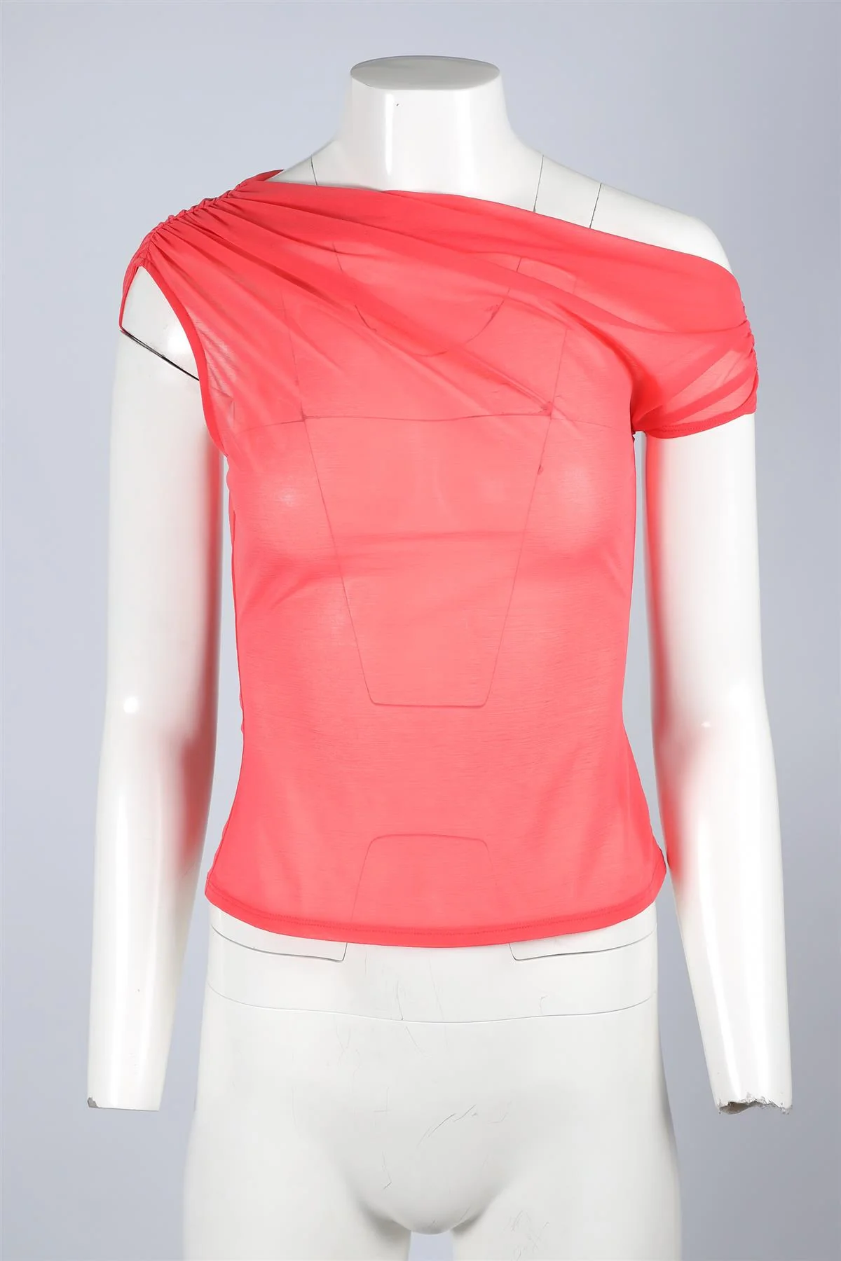 REFORMATION PINK MESH TOP XSMALL - Image 2