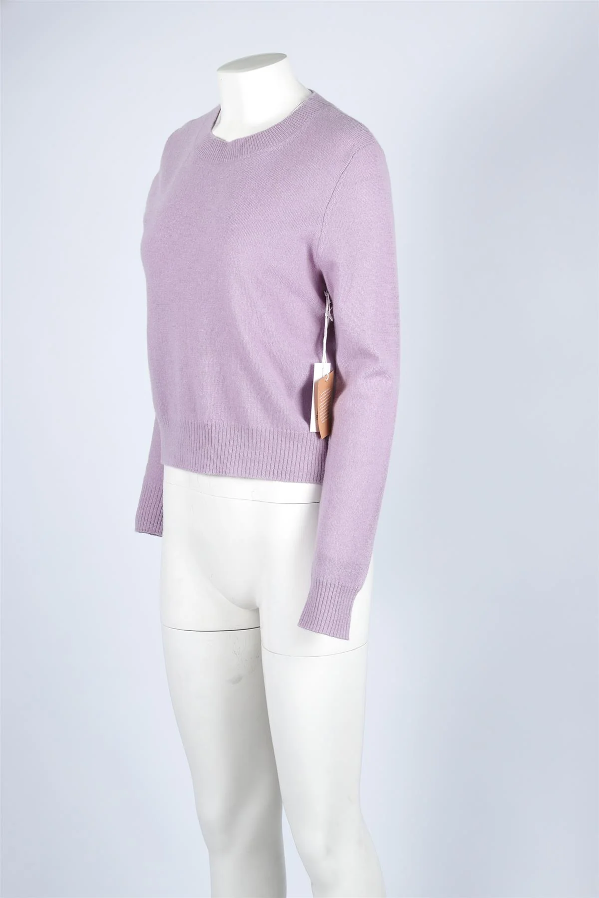 REFORMATION PURPLE CASHMERE SWEATER LARGE - Image 3