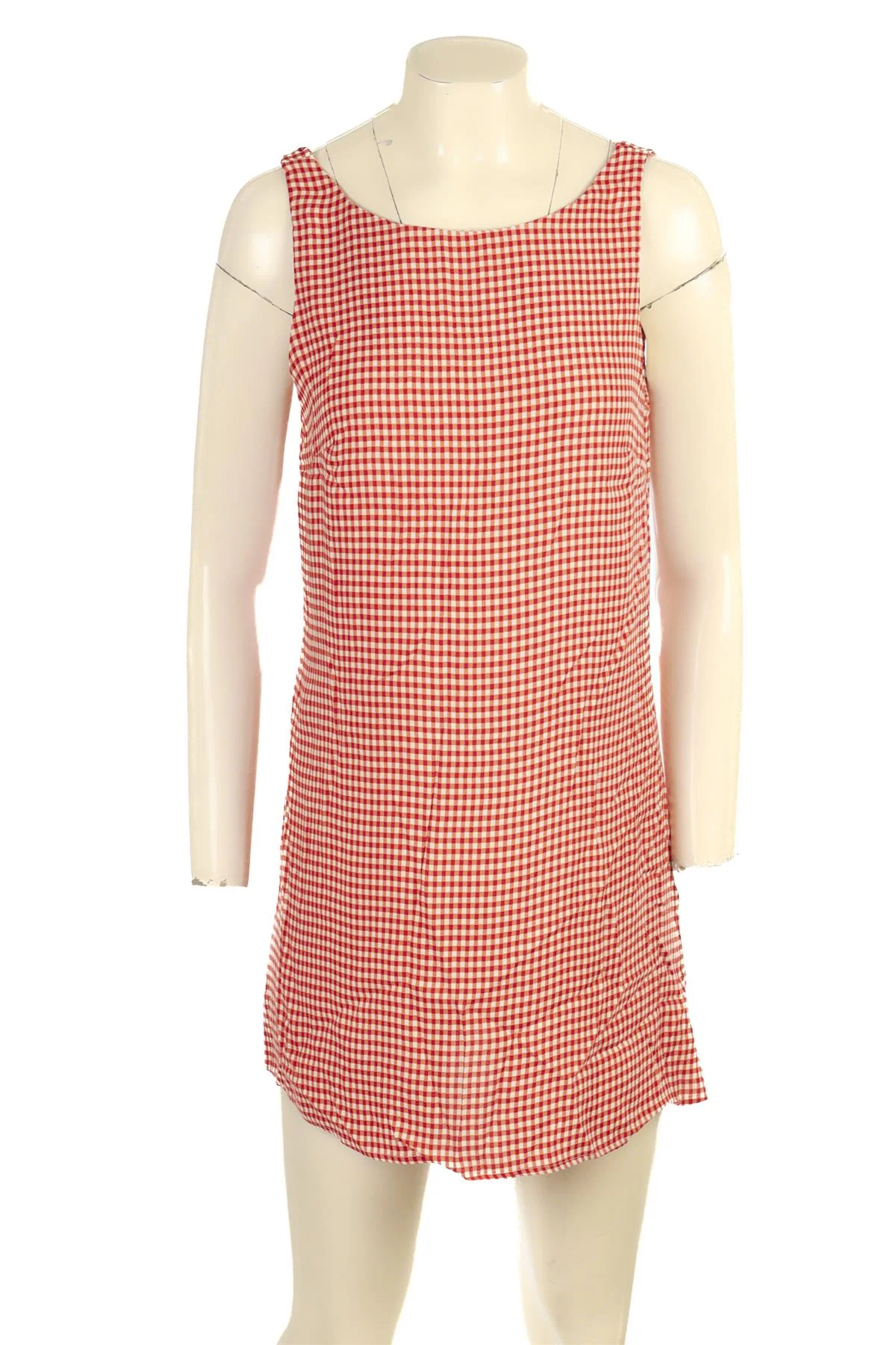 REFORMATION RED CREPE MINI DRESS US 4 UK 8 - Image 2