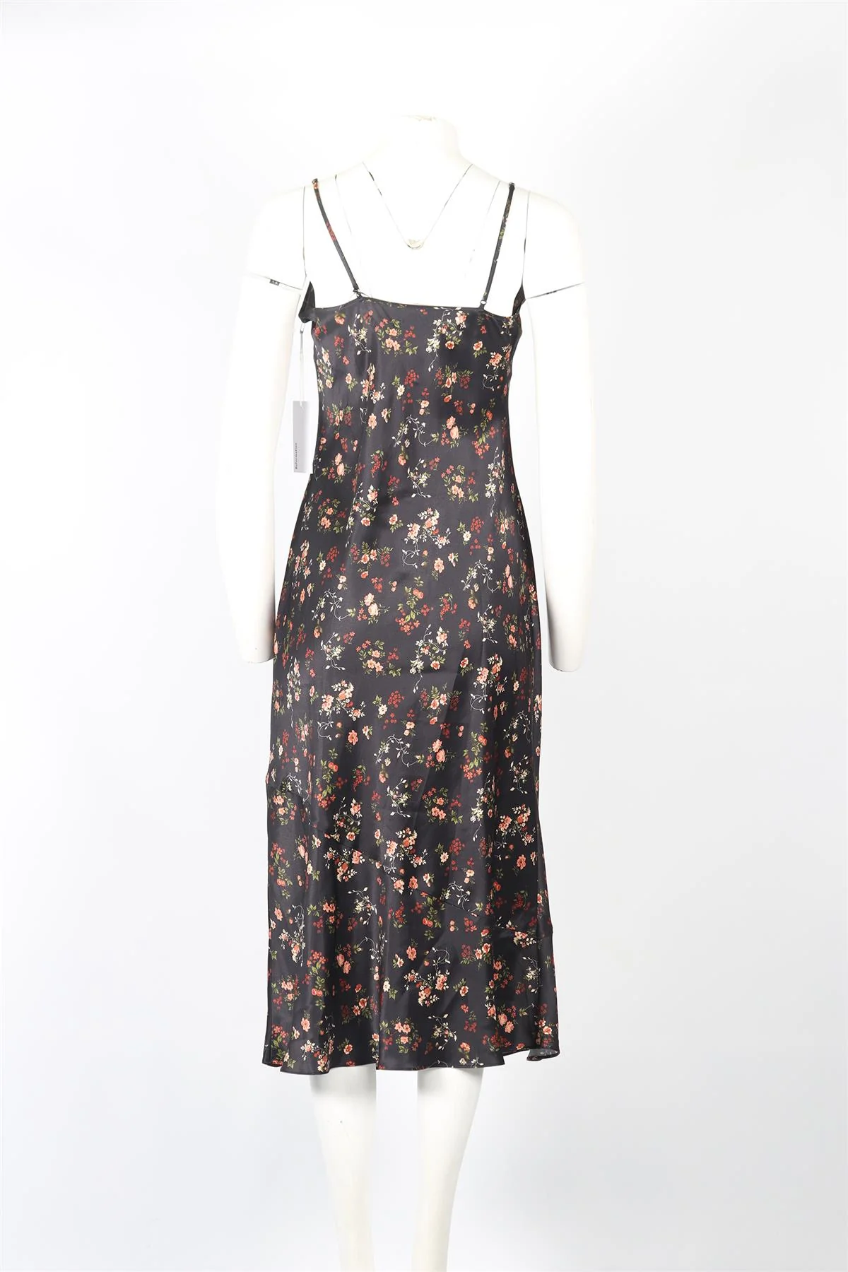 REFORMATION SILK MIDI DRESS MEDIUM - Image 4
