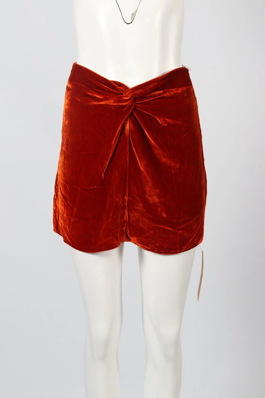 REFORMATION VELVET MINI SKIRT US 2 UK 6 - Image 2