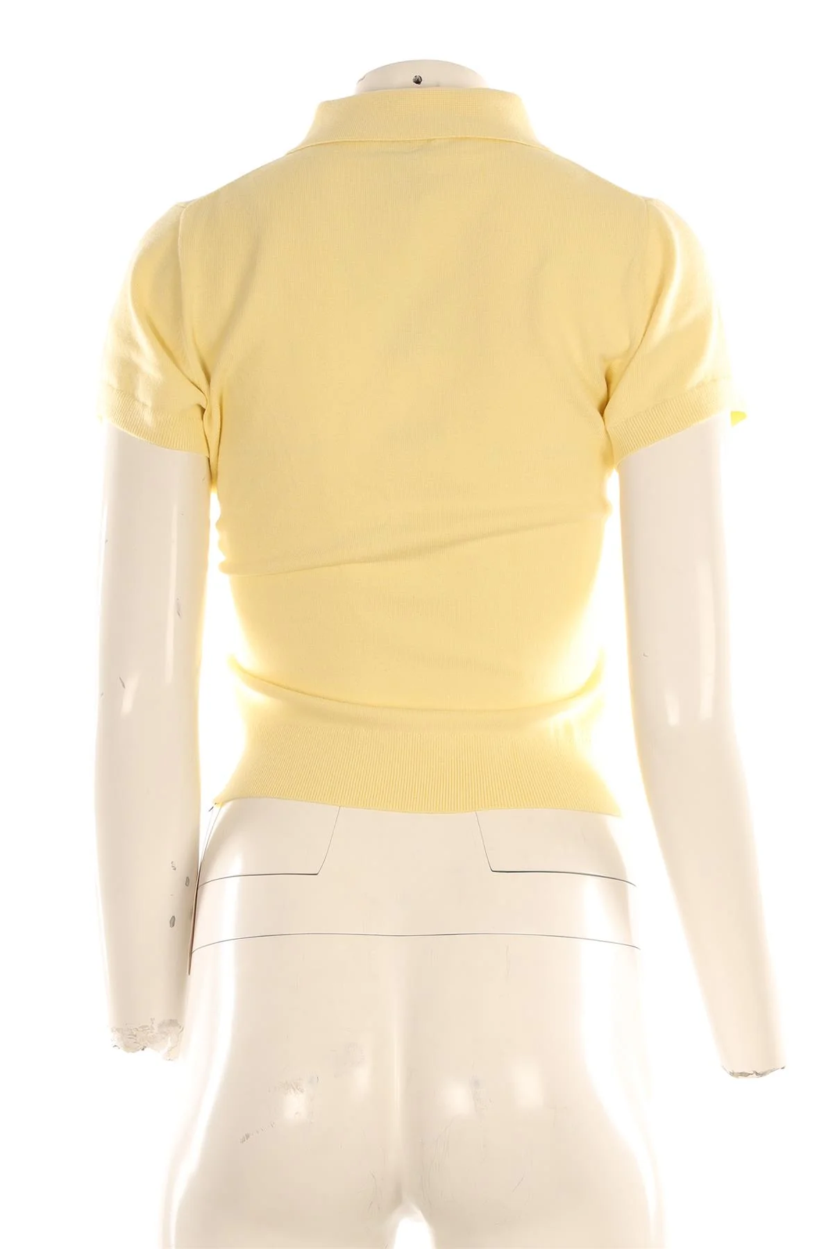 REFORMATION YELLOW COTTON TOP SMALL - Image 4