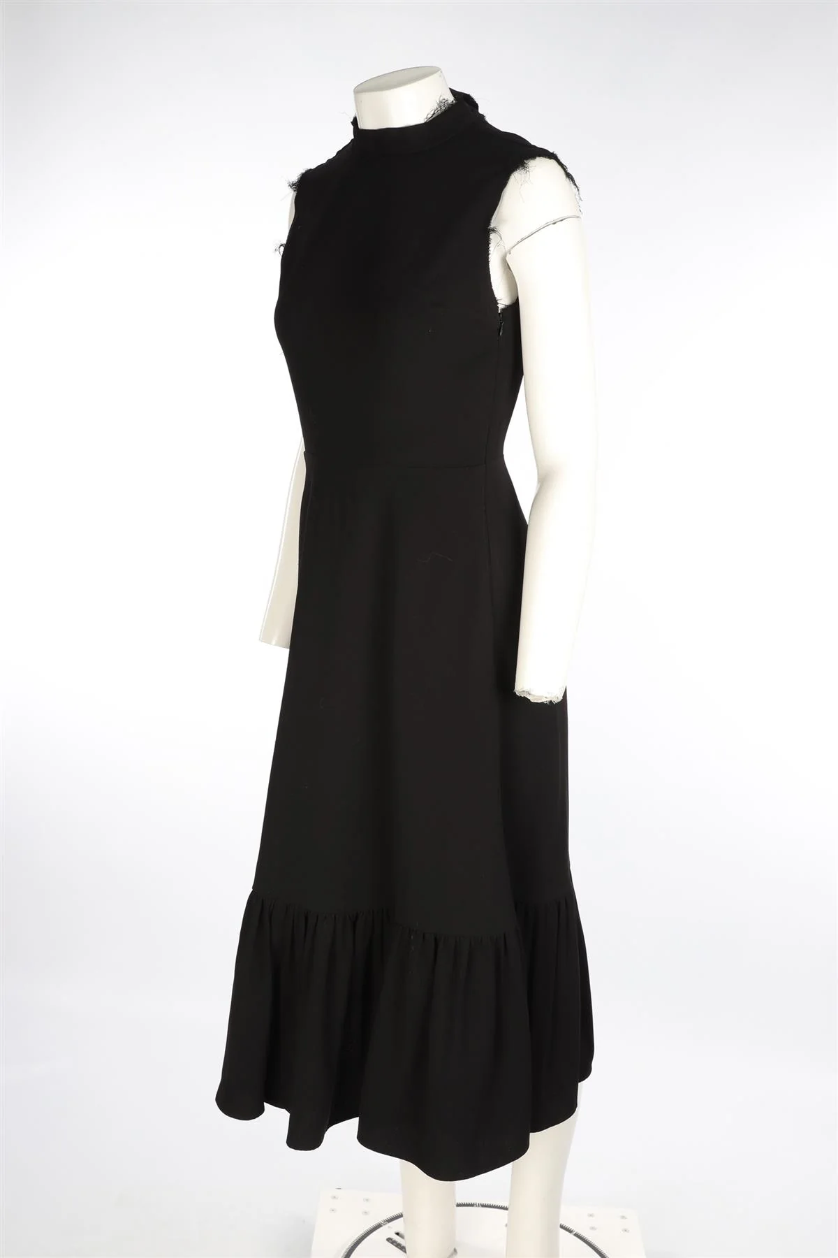 REJINA PYO BLACK WOVEN MAXI DRESS UK 10 - Image 3